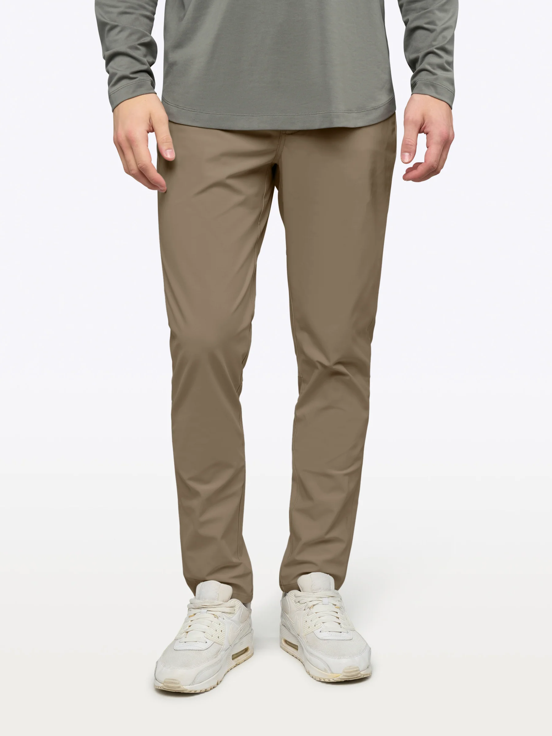 AO 5 Pocket Pant | Sepia Tint Slim-fit Versaknit®