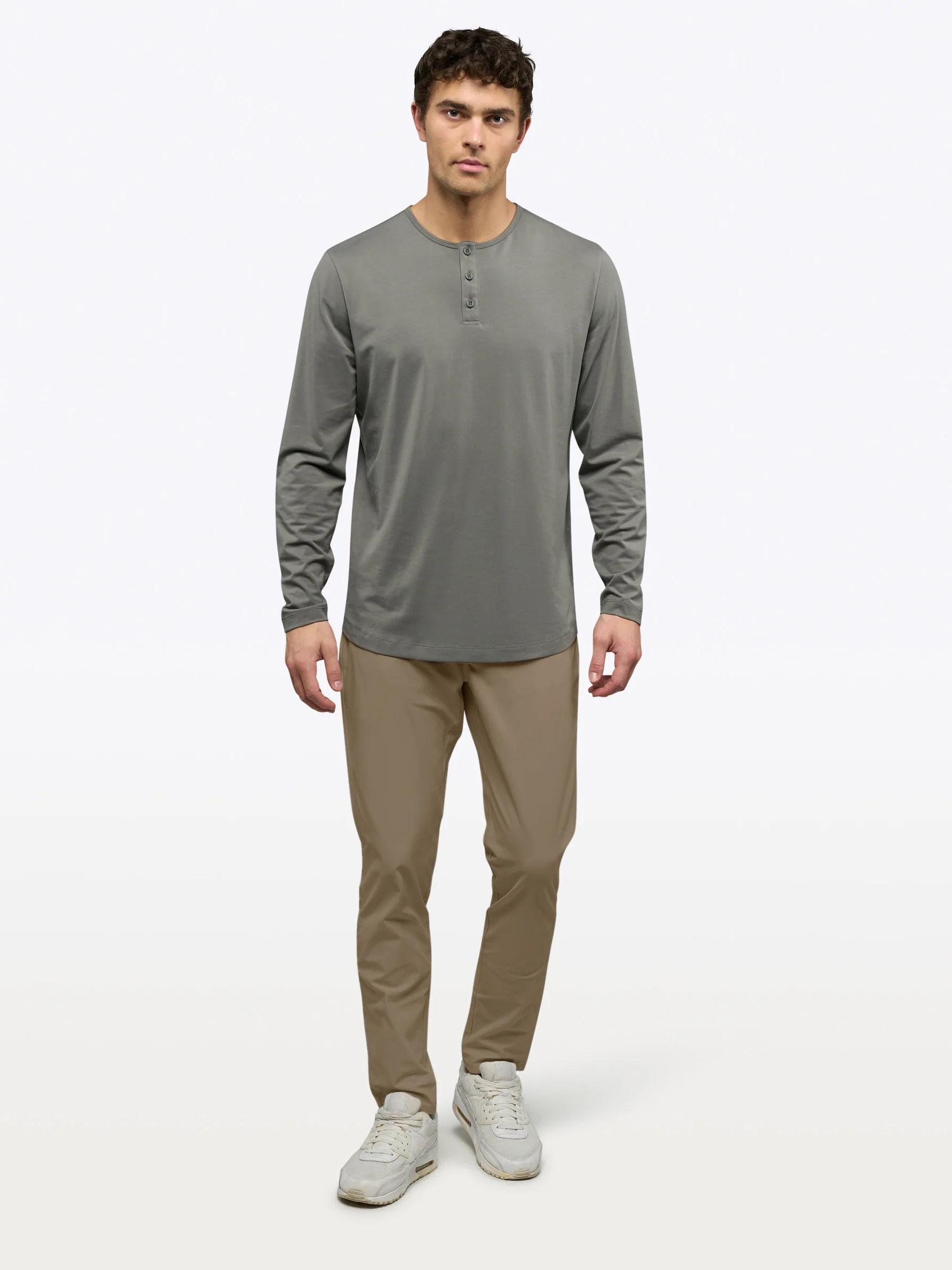 AO 5 Pocket Pant | Sepia Tint Slim-fit Versaknit® - Image 3