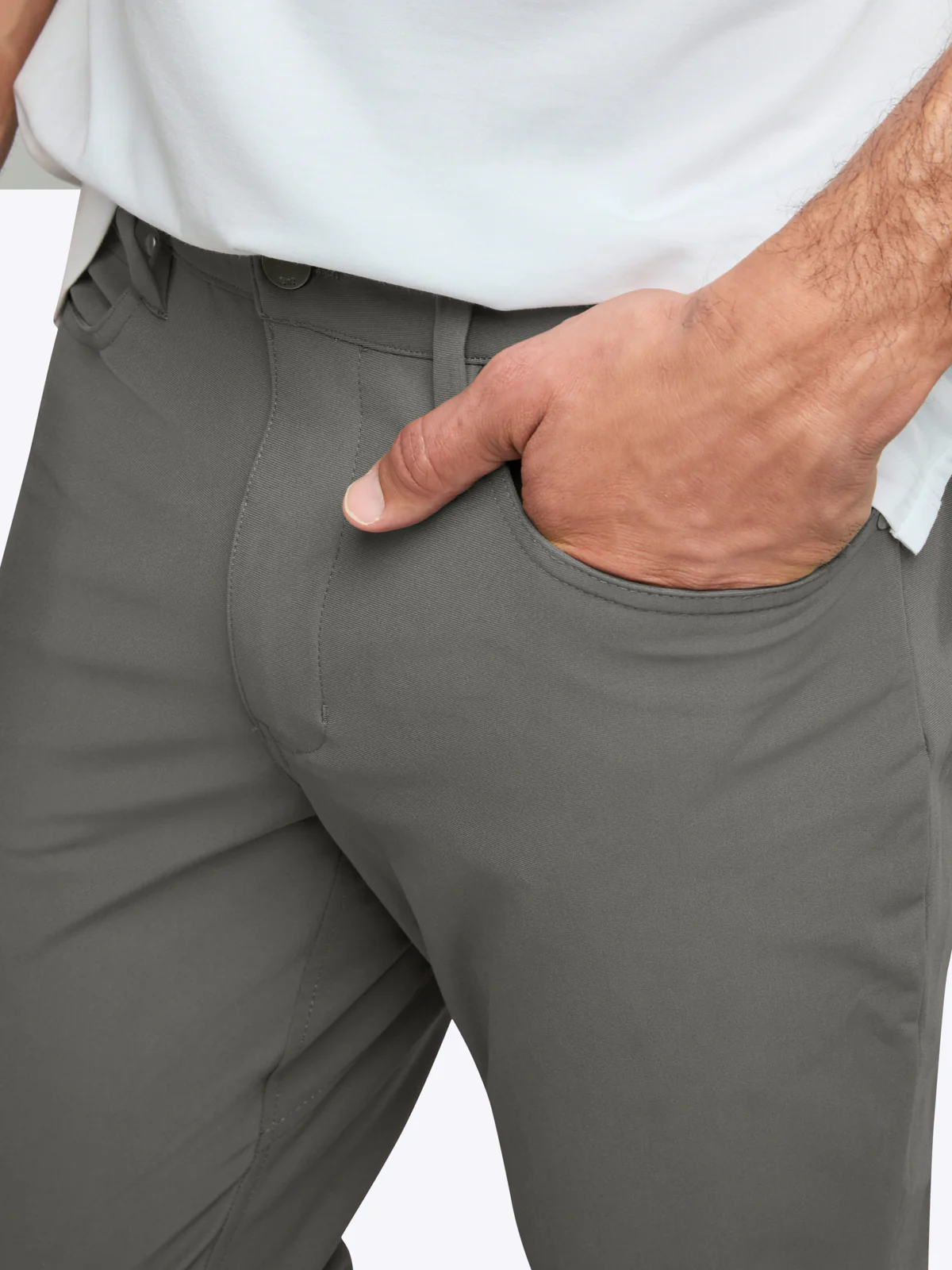 AO 5-Pocket Pant | Steel Slim-Fit Versaknit® - Image 4
