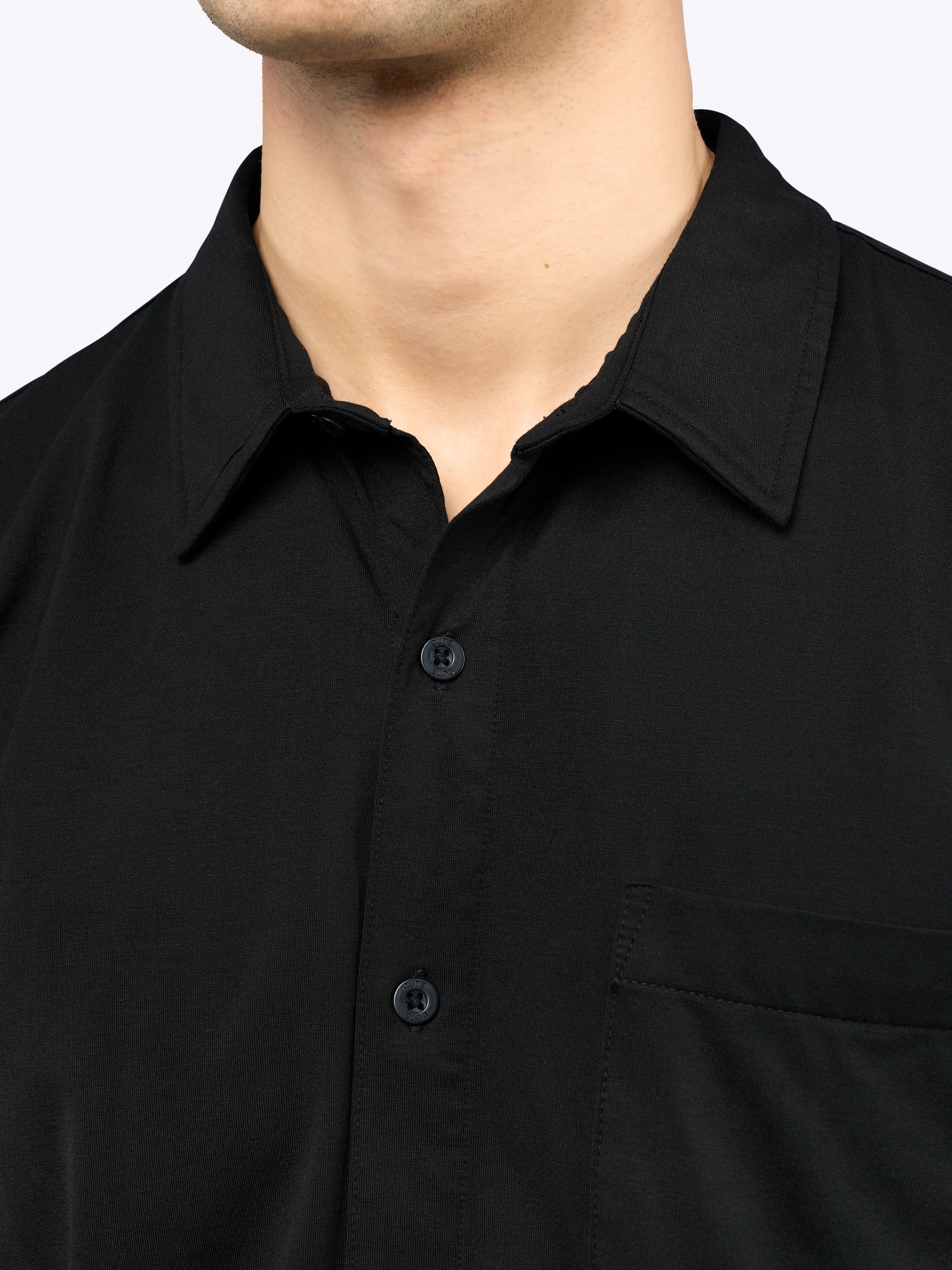 AO Button Up | Black Signature-Fit PYCA Pro® - Image 5