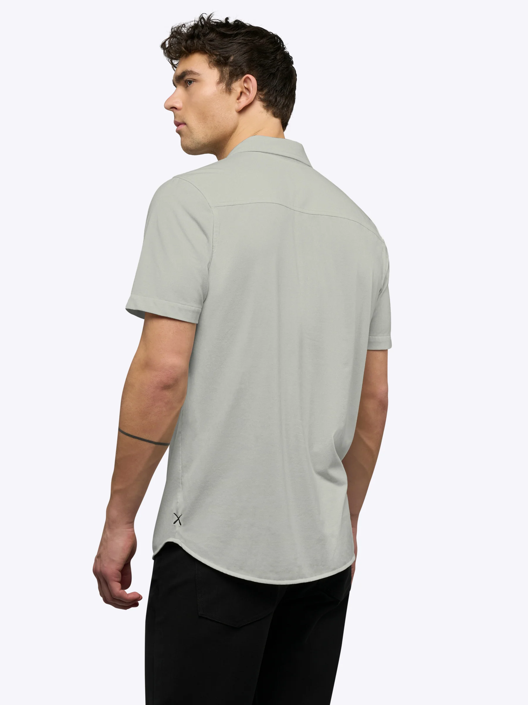 AO Button Up | Morning Dove Signature-Fit PYCA Pro® - Image 3