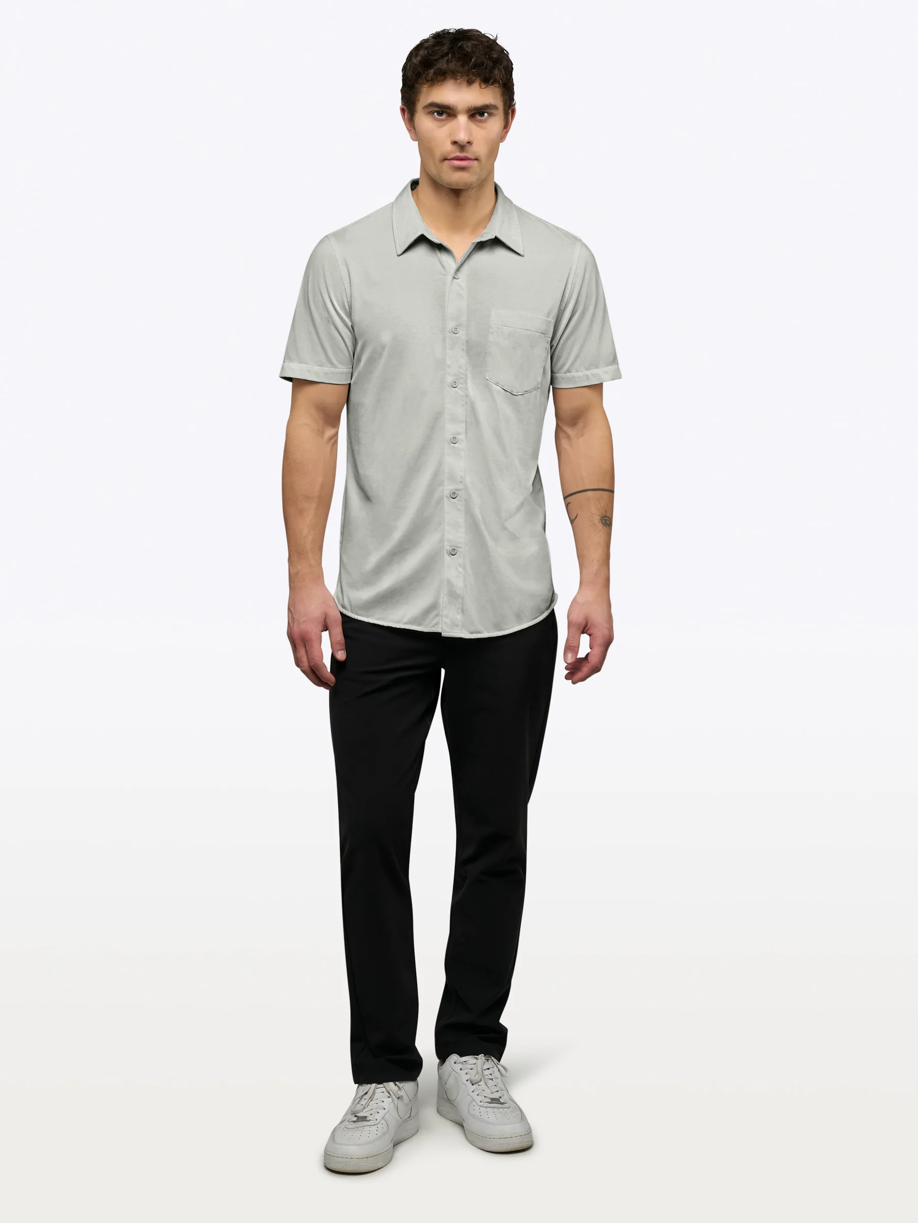 AO Button Up | Morning Dove Signature-Fit PYCA Pro® - Image 4