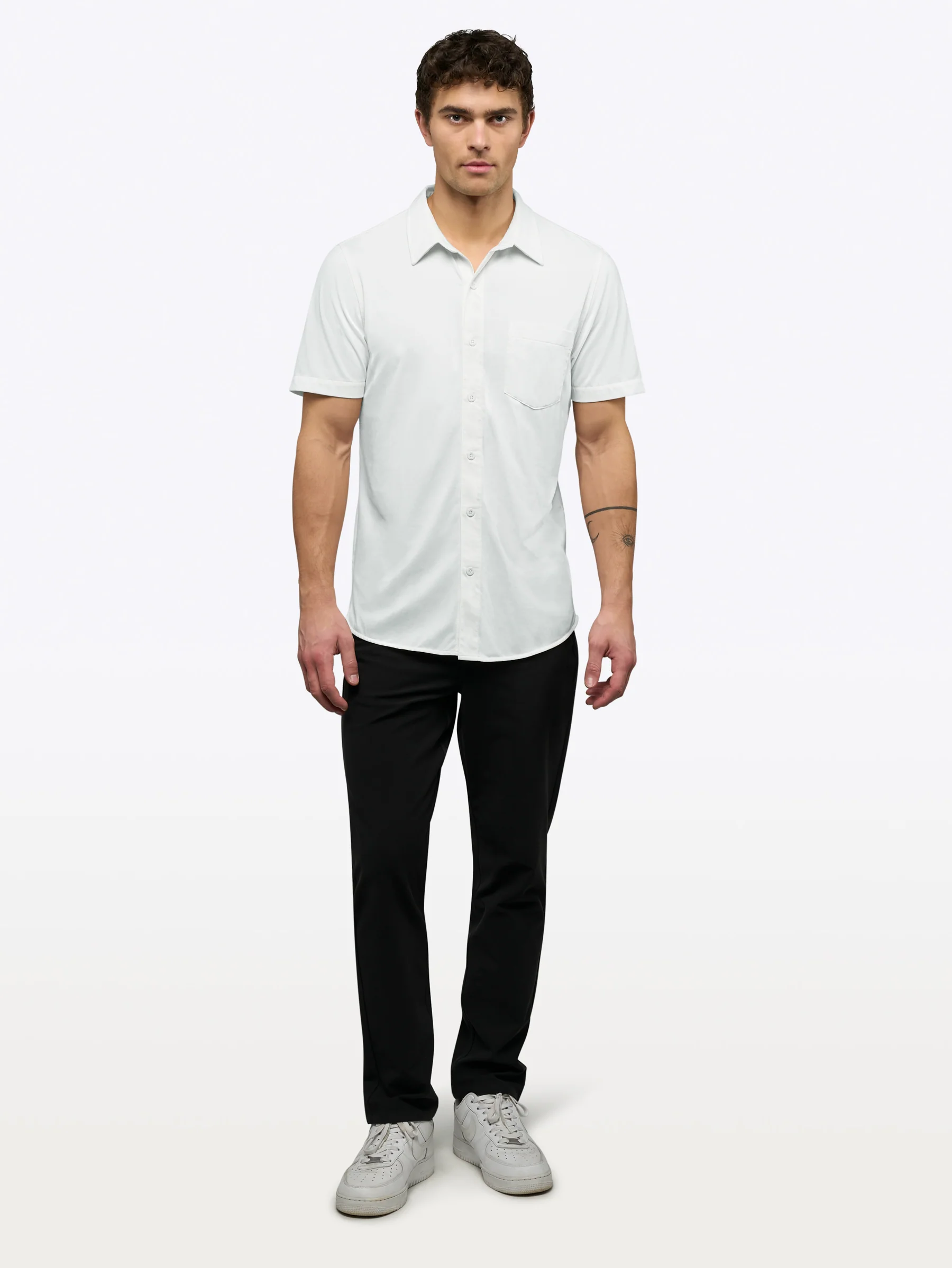 AO Button Up | White Signature-Fit PYCA Pro® - Image 6