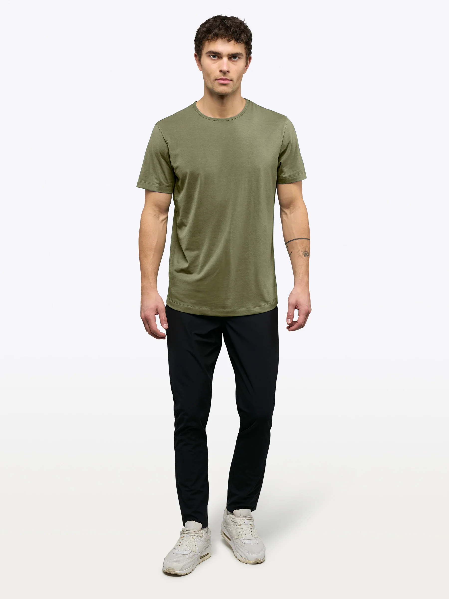 AO Curve-Hem Tee | Capers Signature-Fit PYCA Pro® - Image 4