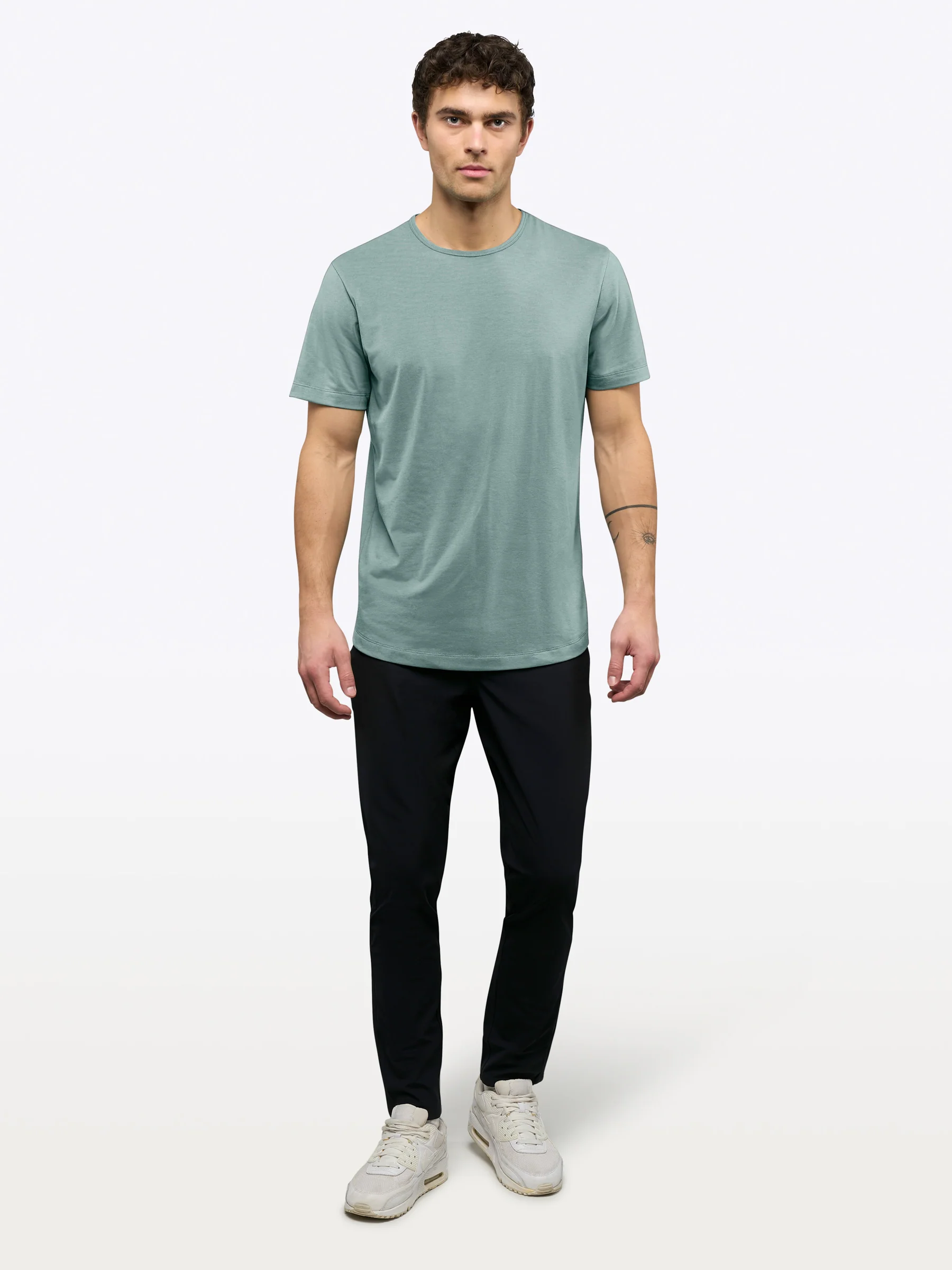 AO Curve-Hem Tee | Stormy Sea Signature-Fit PYCA Pro® - Image 4