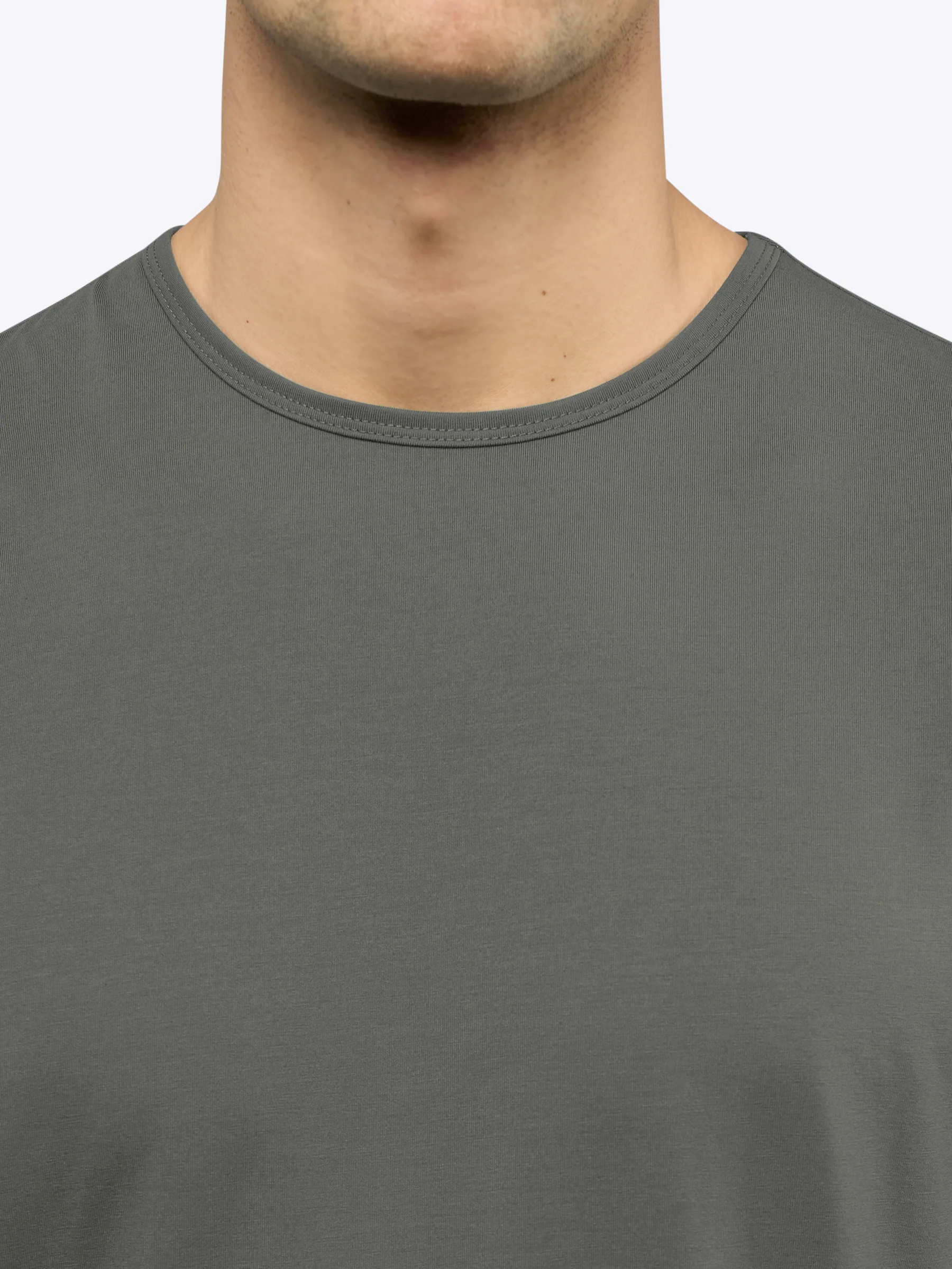 AO Elongated Tee | Castor Grey Signature-fit PYCA Pro® - Image 6