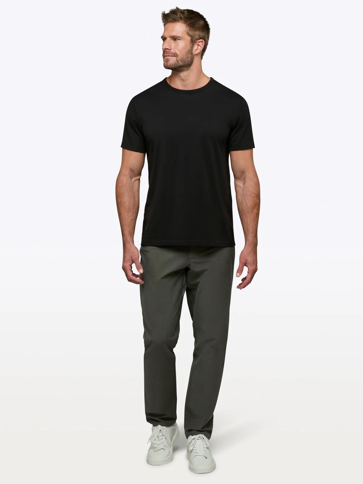 AO Forever Tee | Black Classic-Fit PYCA Pro® - Image 3