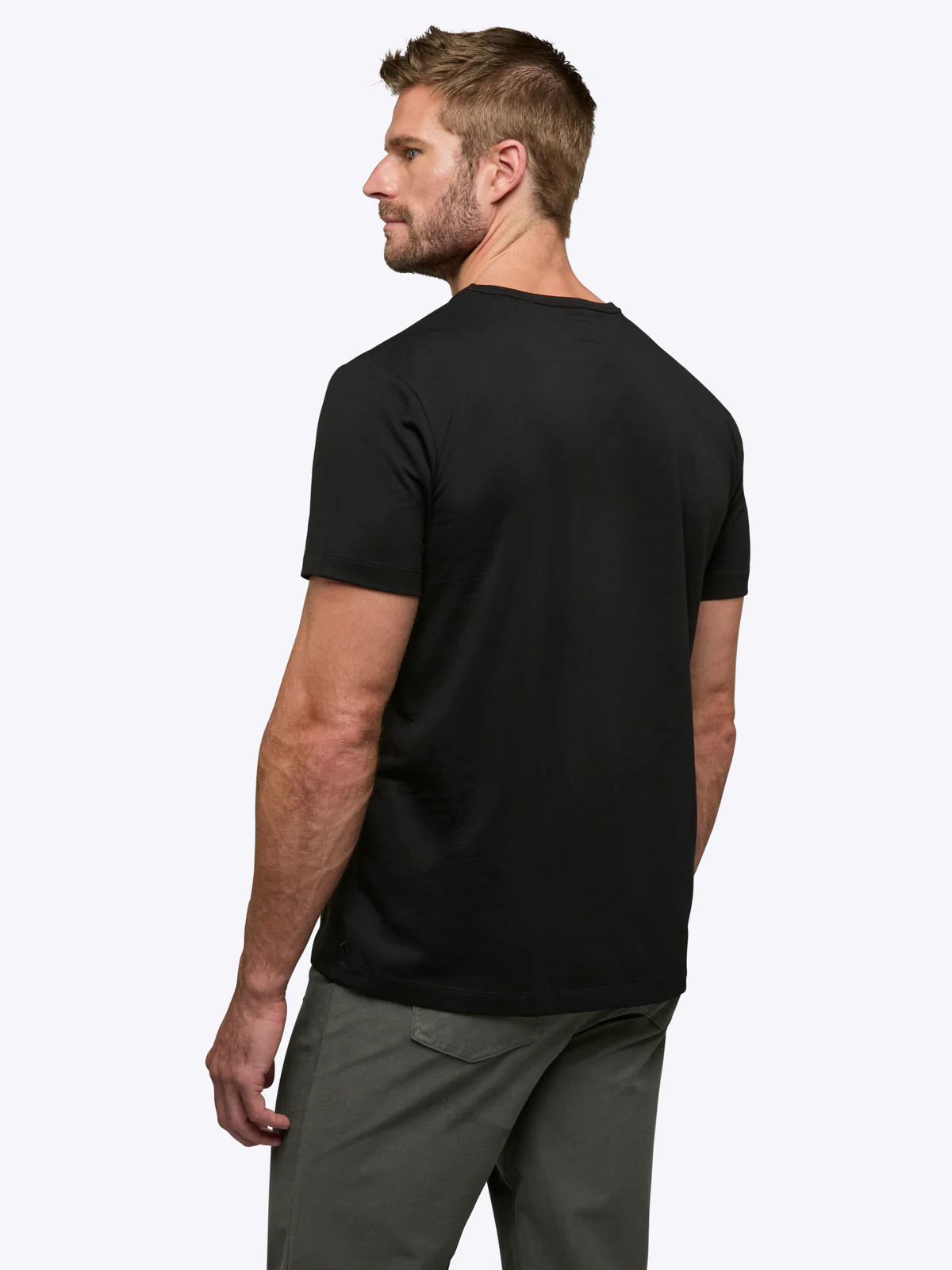 AO Forever Tee | Black Classic-Fit PYCA Pro® - Image 4