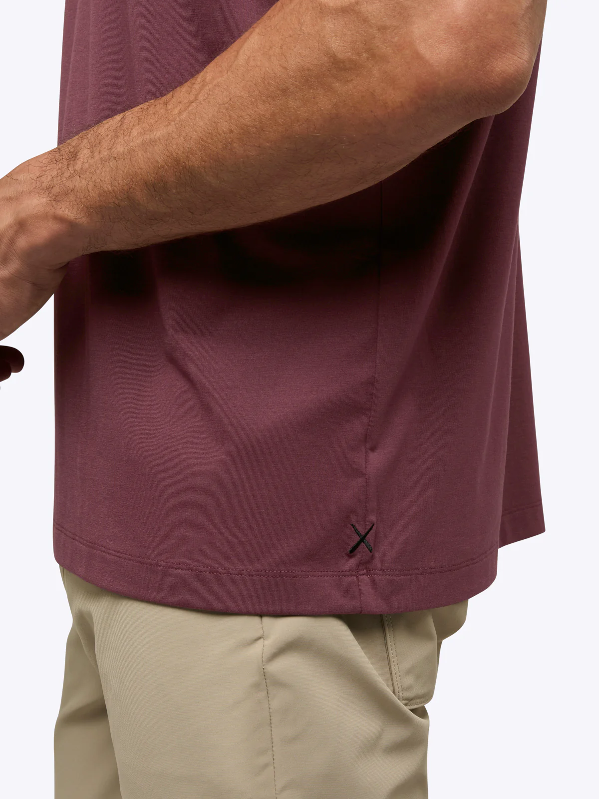 AO Forever Tee  | Currant Classic-Fit PYCA Pro® - Image 5