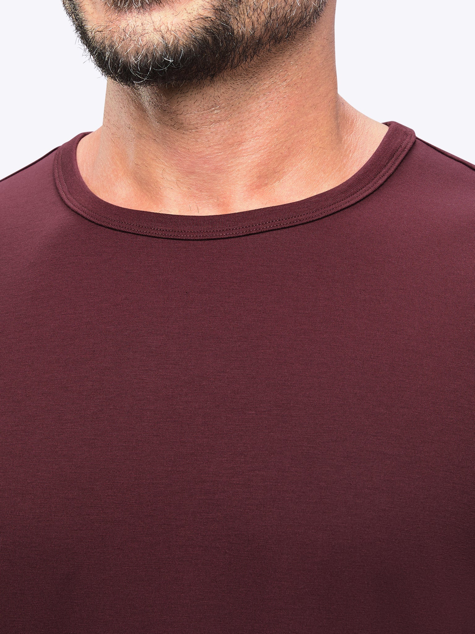 AO Forever Tee | Deep Cranberry Classic-Fit PYCA Pro® - Image 4
