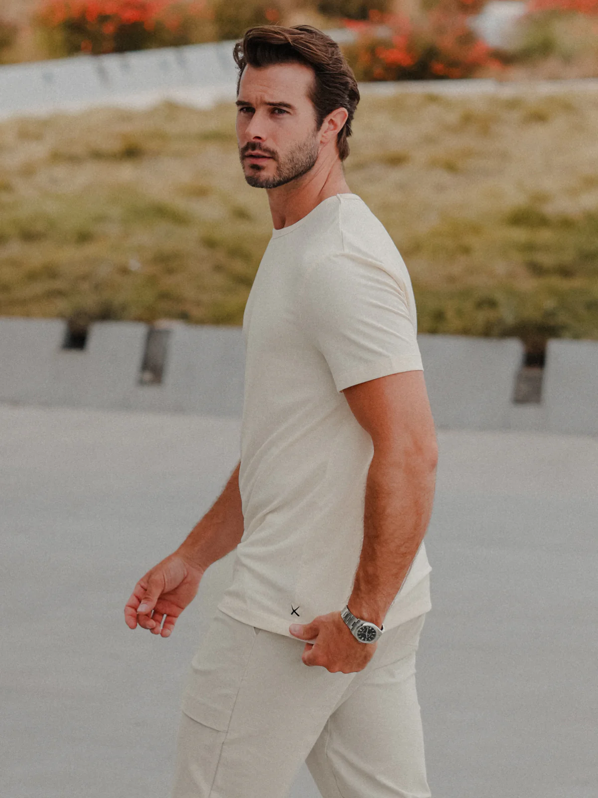 AO Forever Tee | Ivory Classic-Fit PYCA Pro® - Image 4