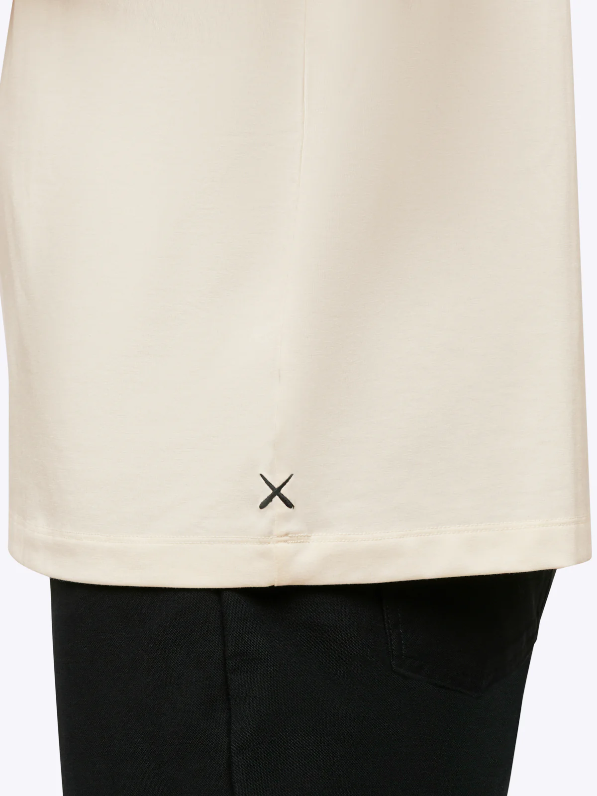 AO Forever Tee | Ivory Classic-Fit PYCA Pro® - Image 8