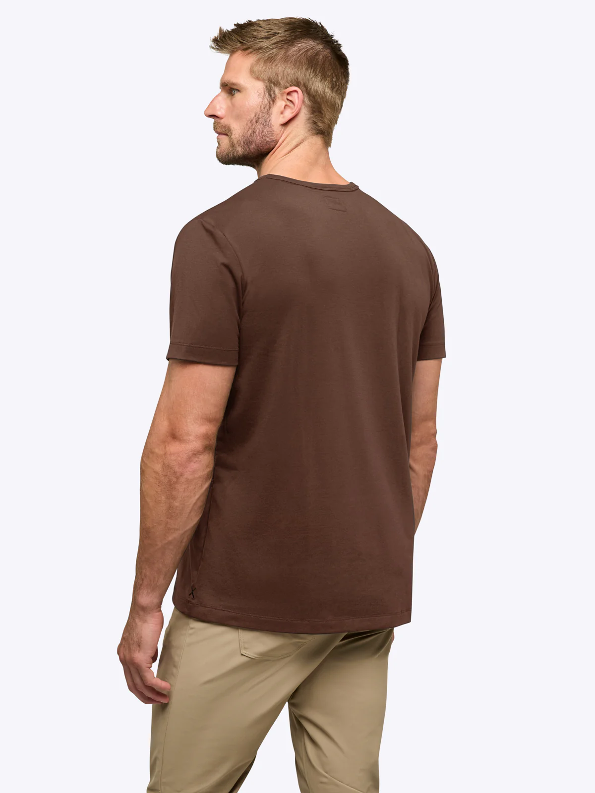 AO Forever Tee | Mocha Classic-Fit PYCA Pro® - Image 3