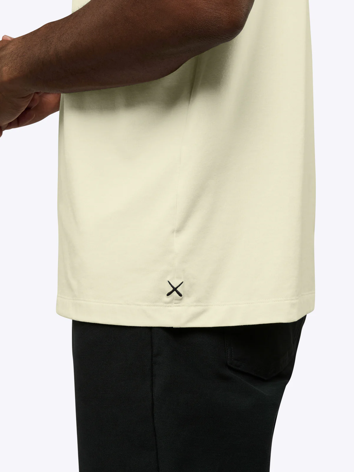 AO Forever Tee | Oyster White Classic-Fit PYCA Pro® - Image 6