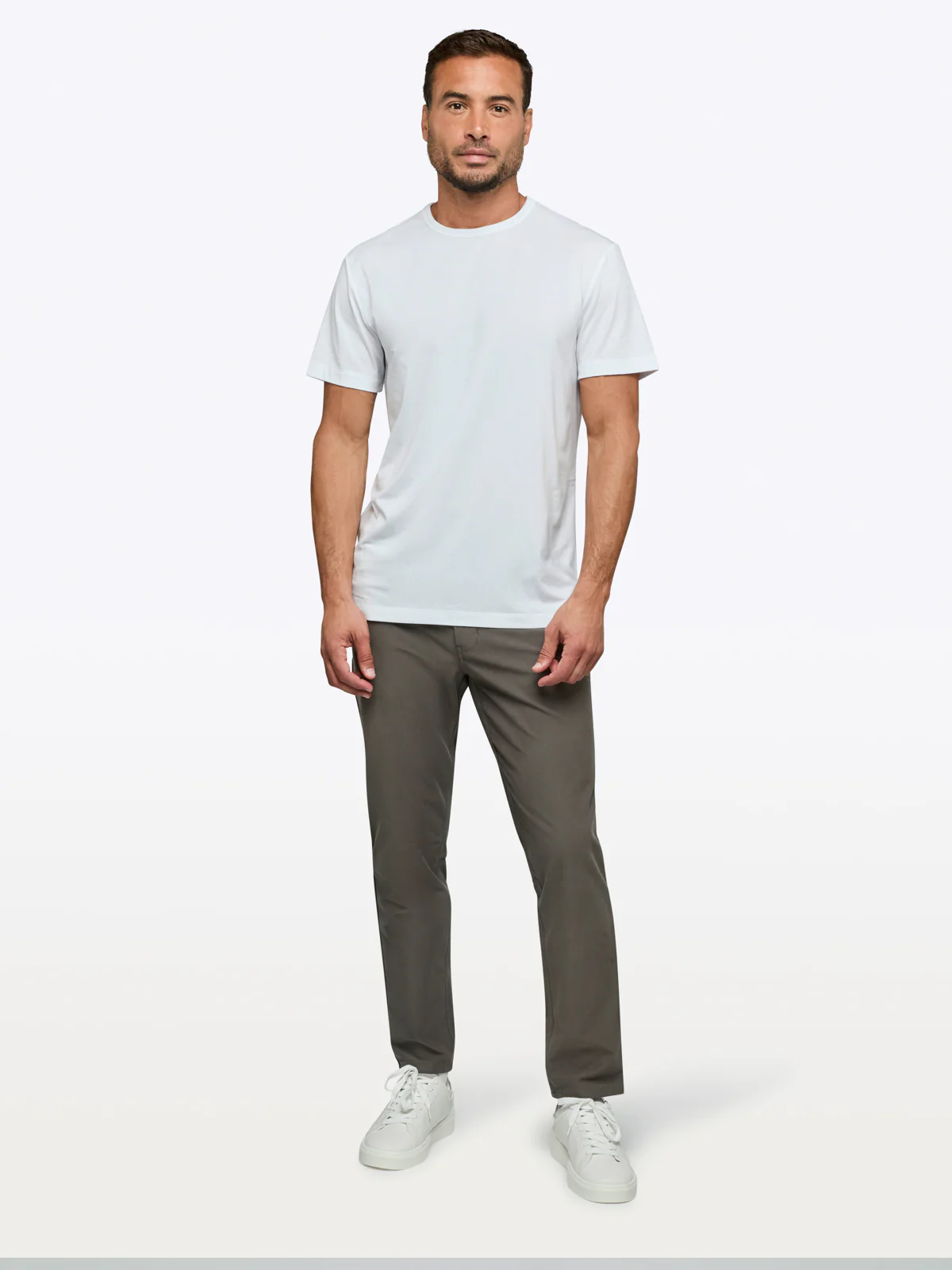 AO Forever Tee | White Classic-Fit PYCA Pro® - Image 3