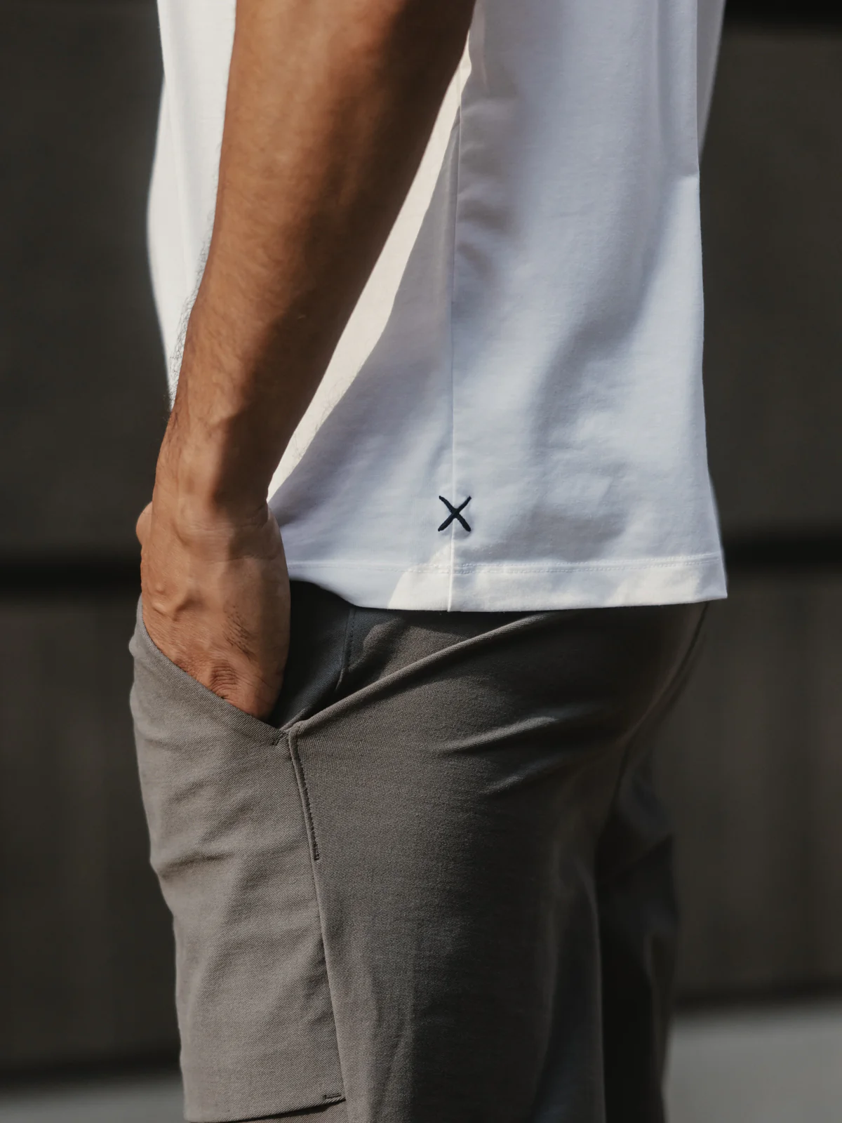 AO Forever Tee | White Classic-Fit PYCA Pro® - Image 6