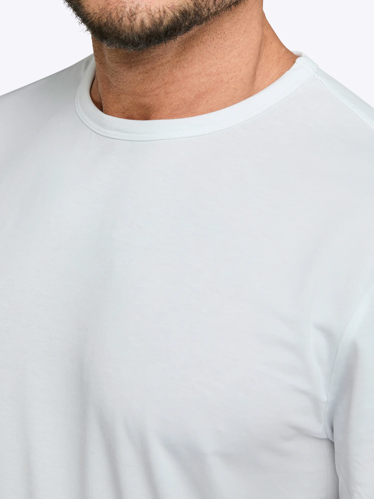 AO Forever Tee | White Classic-Fit PYCA Pro® - Image 7