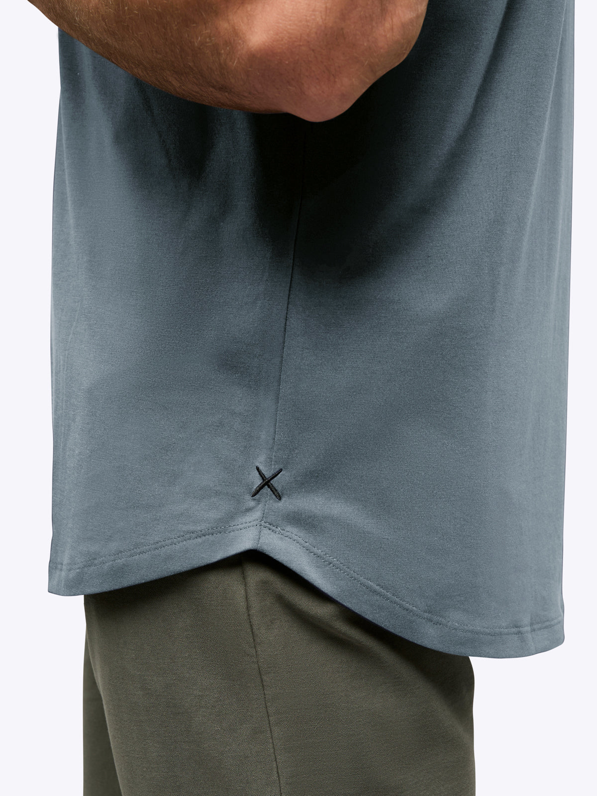 AO Henley Curve-Hem | Ocean Storm Signature-fit PYCA Pro® - Image 5