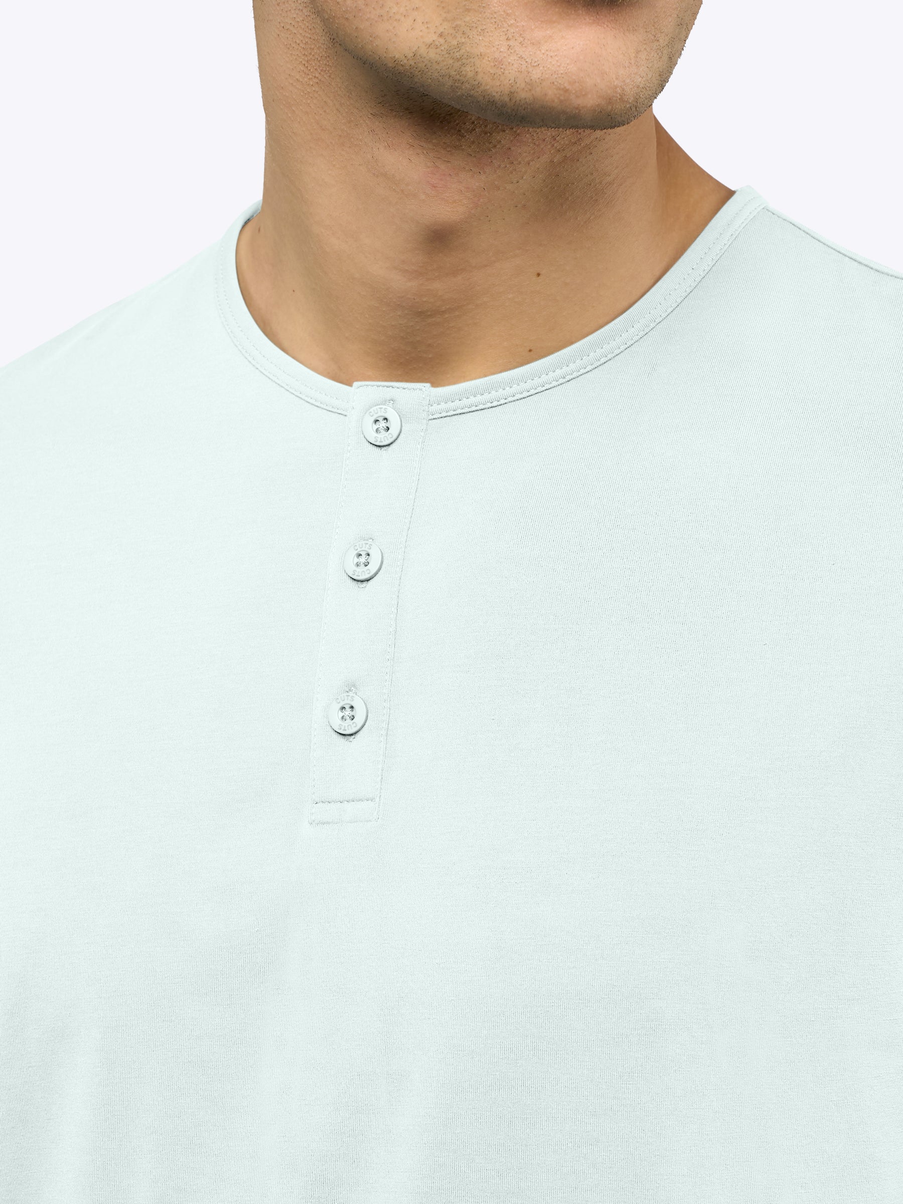 AO Henley Curve-Hem | Diaphonous Signature-Fit PYCA Pro® - Image 6
