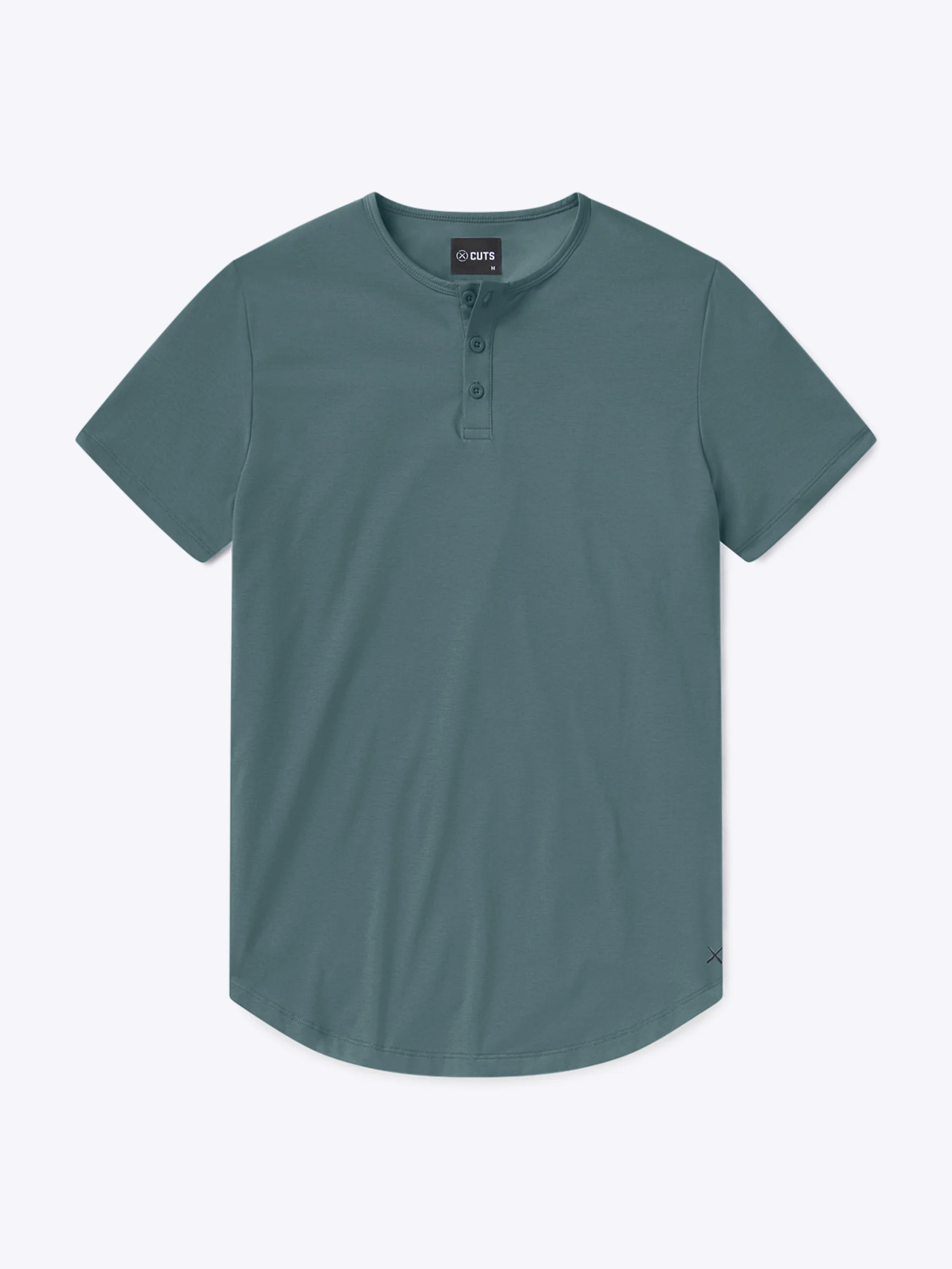 AO Henley Curve-Hem | North Atlantic Signature-Fit PYCA Pro®