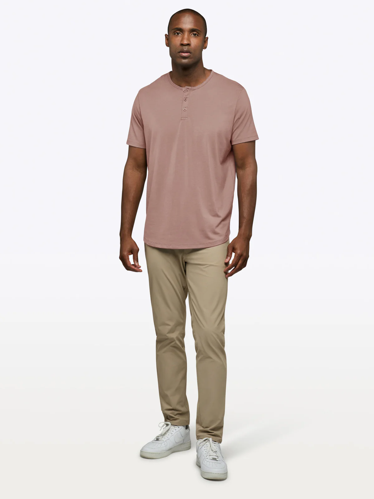 AO Henley Curve-Hem | Mountain Mist PYCA Pro® Signature-Fit - Image 6