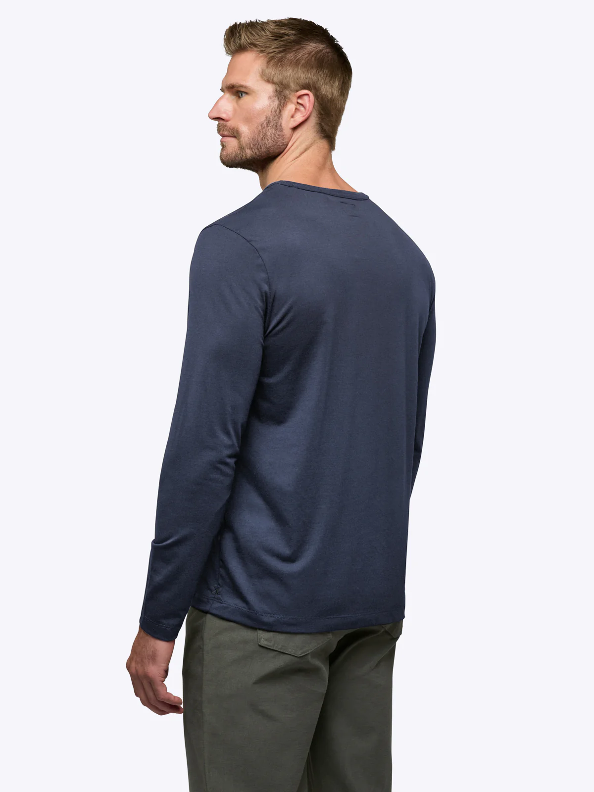 AO Forever Long Sleeve Tee | Pacific Blue PYCA Pro® - Image 3