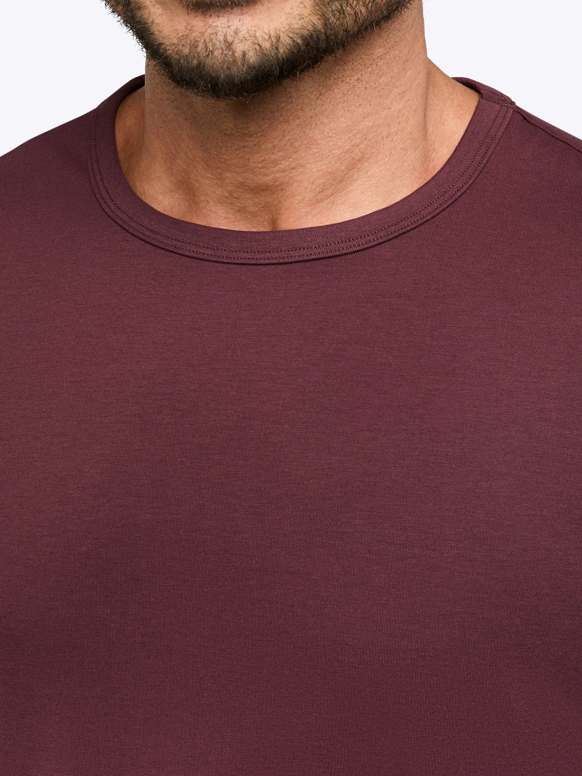 AO Forever Long Sleeve Tee | Currant Classic-Fit PYCA Pro® - Image 5