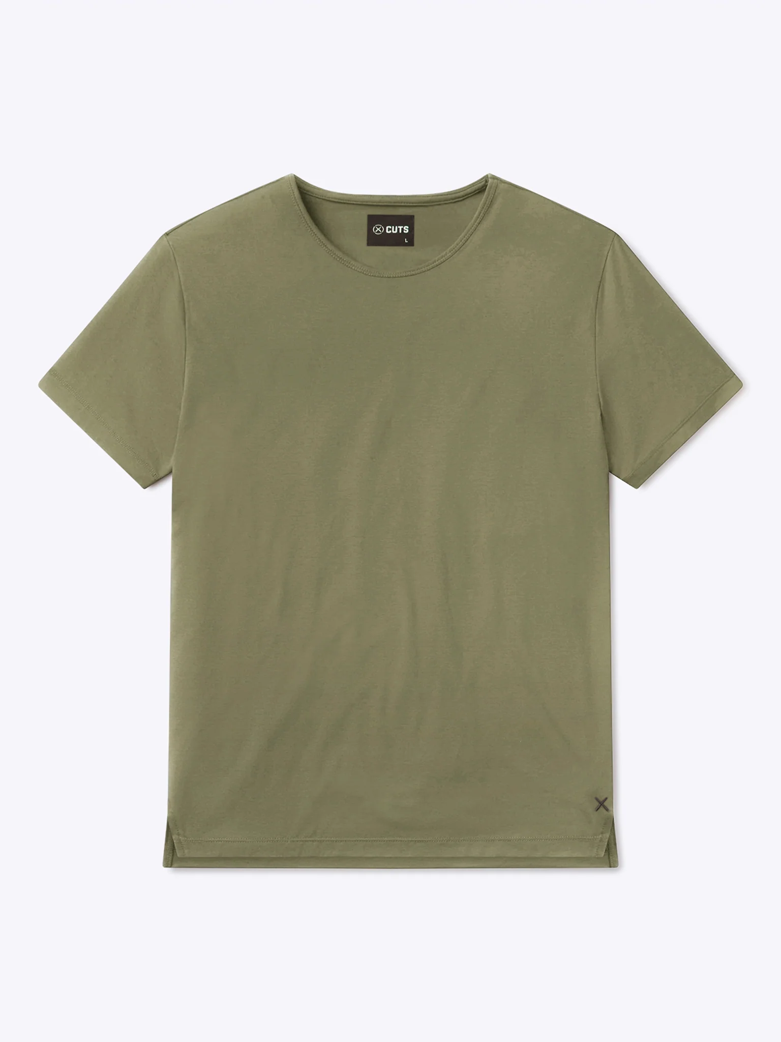AO Split-Hem Tee | Capers Signature-Fit PYCA Pro®