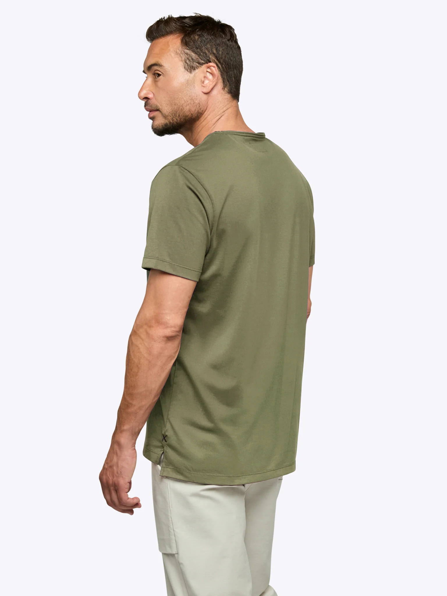 AO Split-Hem Tee | Capers Signature-Fit PYCA Pro® - Image 3