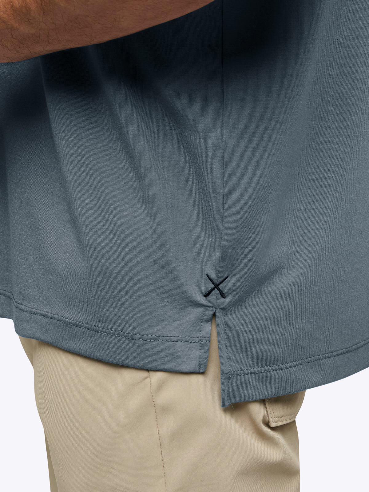 AO Split-Hem Tee | Ocean Storm Signature-fit PYCA Pro® - Image 5