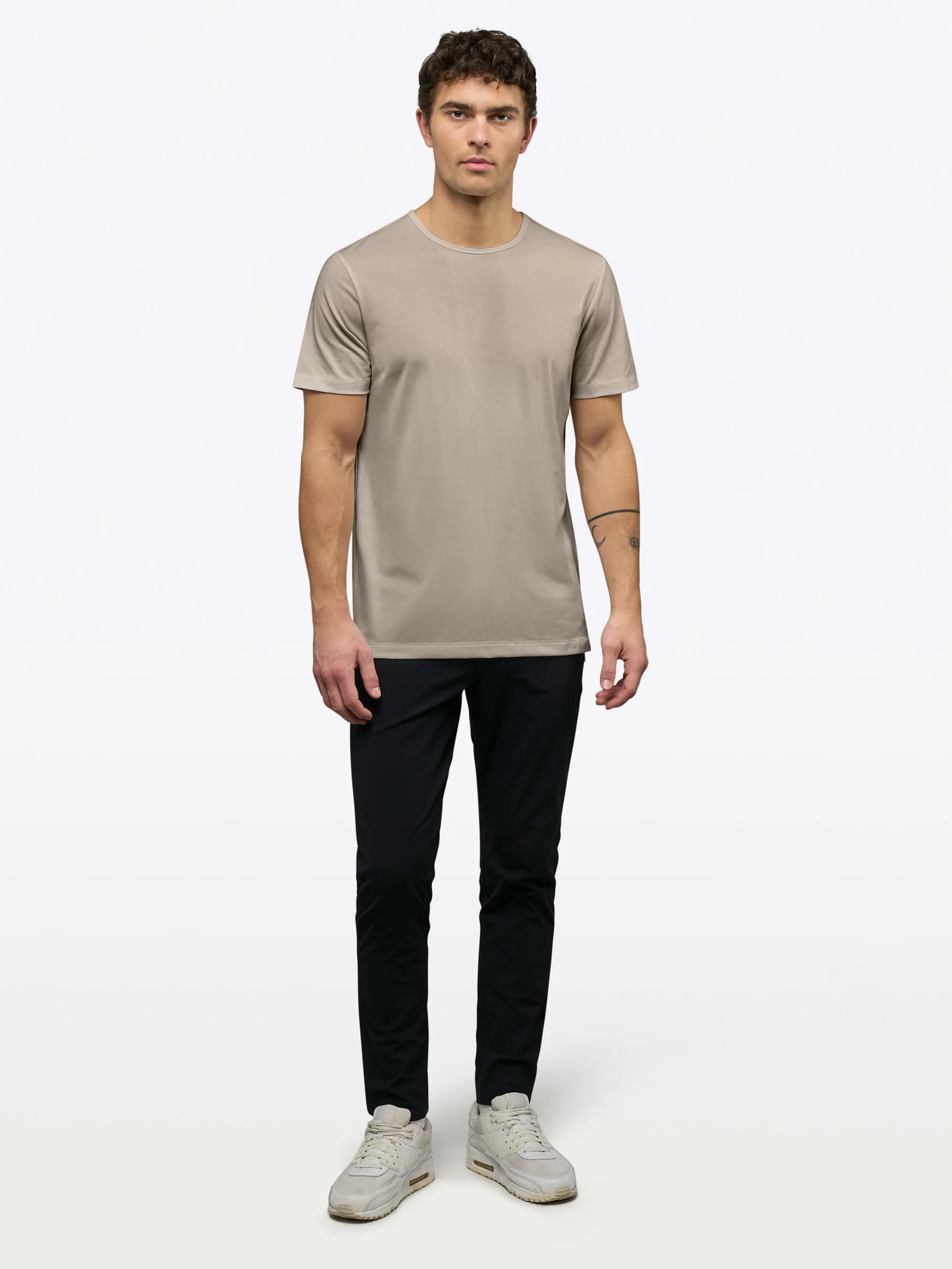 AO Split-Hem Tee | Pure Cashmere Signature-Fit PYCA Pro® - Image 4