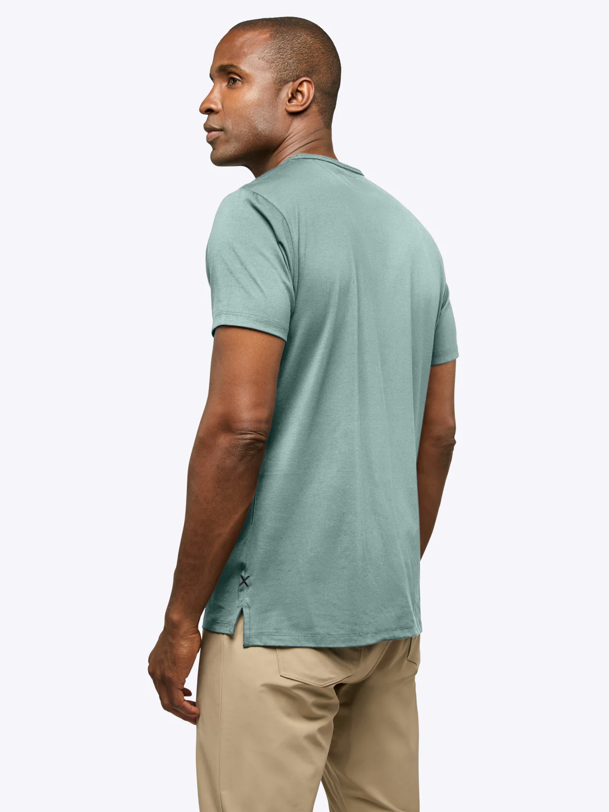 AO Split-Hem Tee | Stormy Sea Signature-Fit PYCA Pro® - Image 3