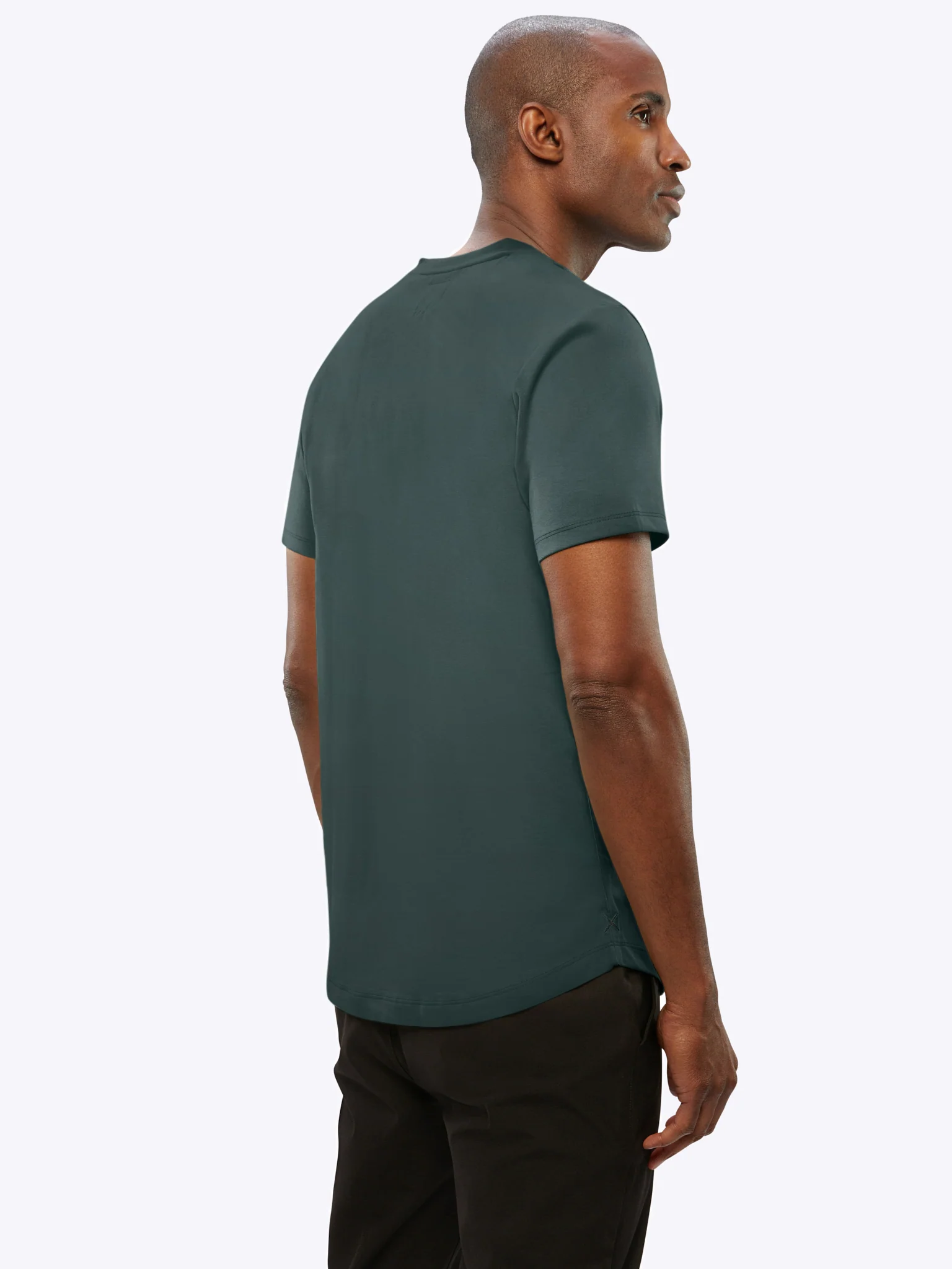 AO V-Neck Curve-Hem Tee | Bonsai Signature-fit PYCA Pro® - Image 3
