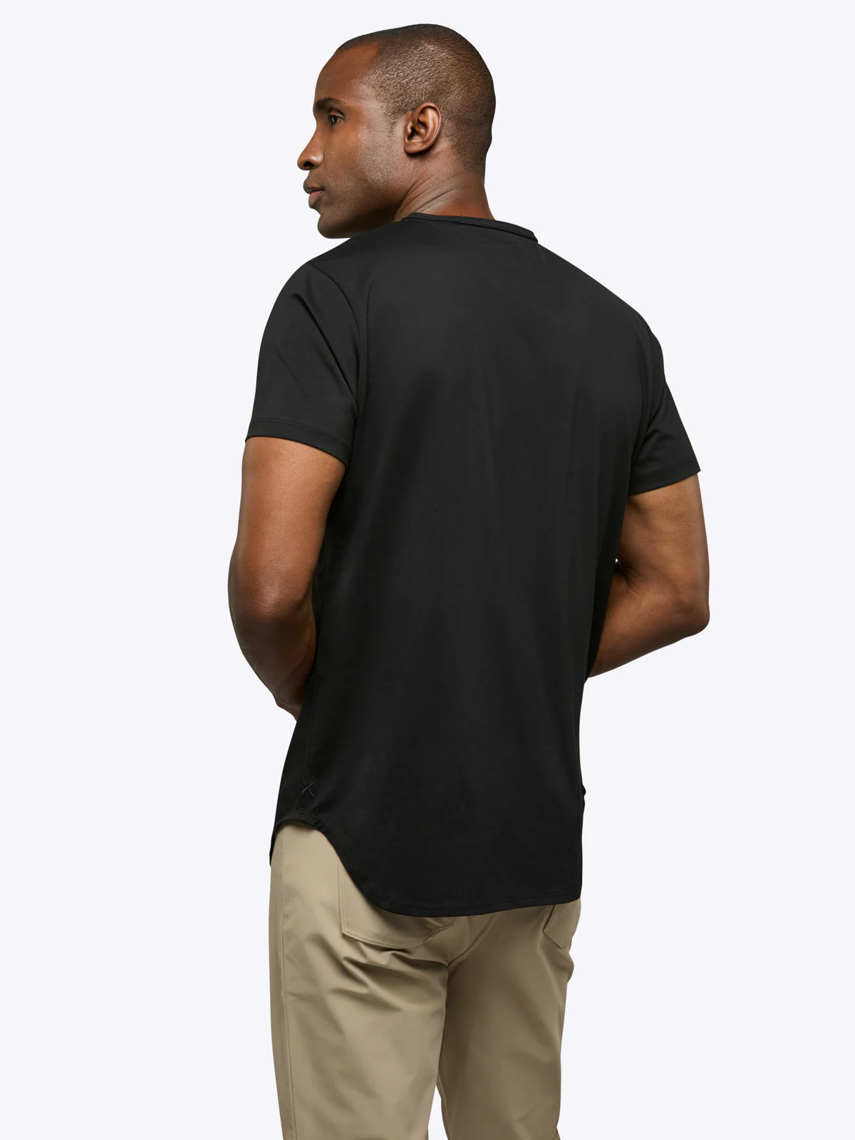 AO Elongated Tee | Black Signature-fit PYCA Pro® - Image 4