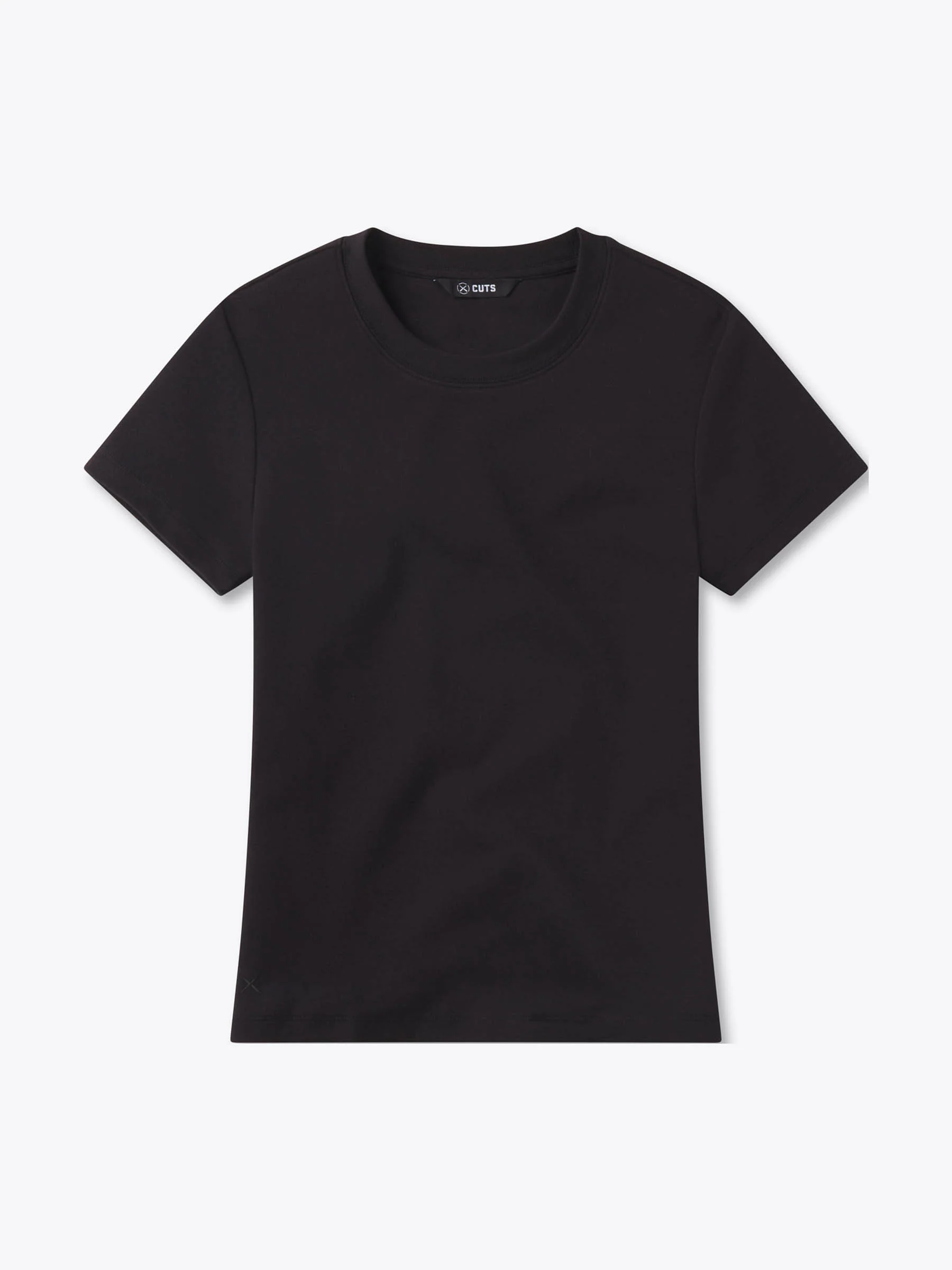 Tomboy Tee | Black Slim-Fit Tomboy-Cotton™ - Image 5