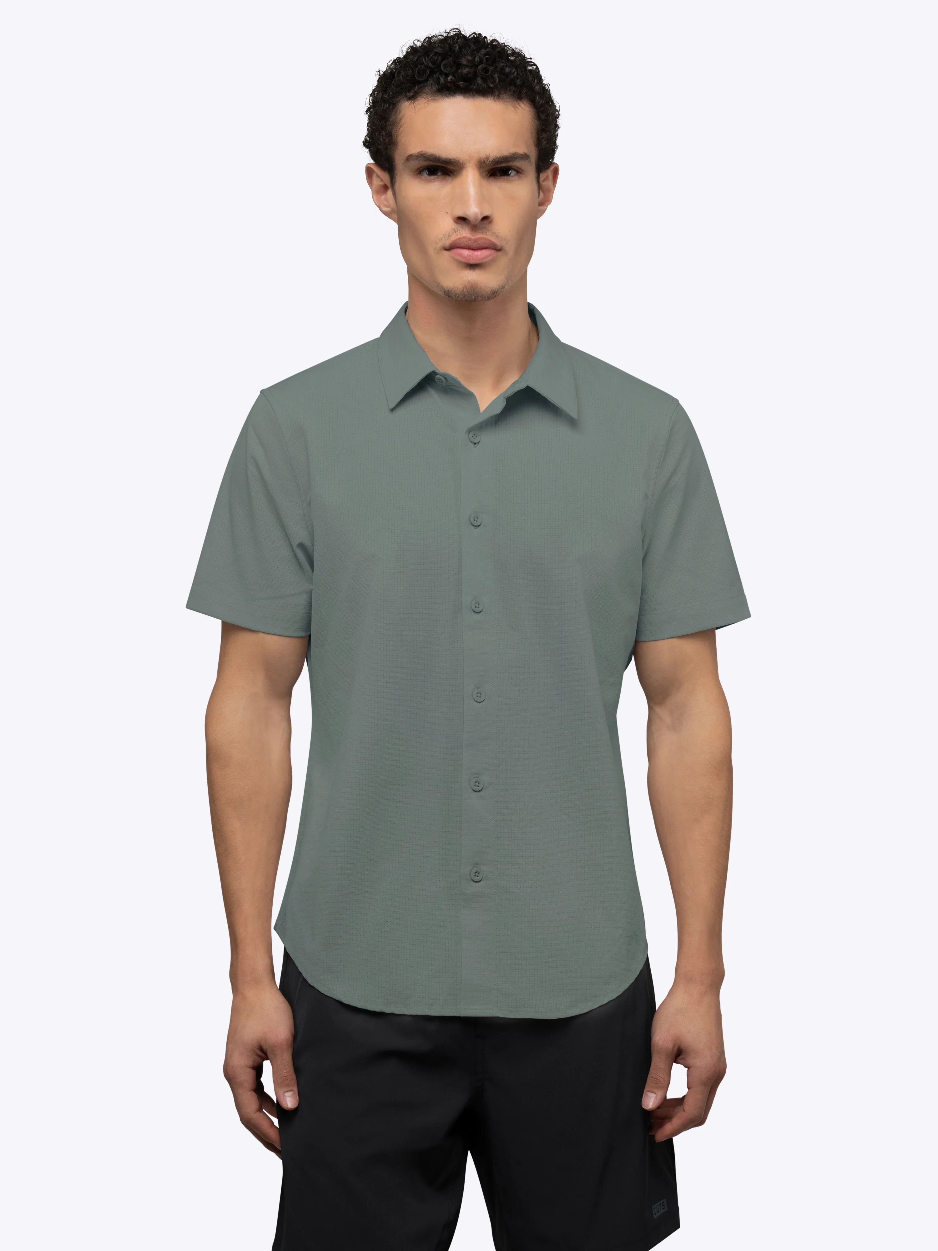 Crossover Button Up | Sage Signature Fit - Image 7
