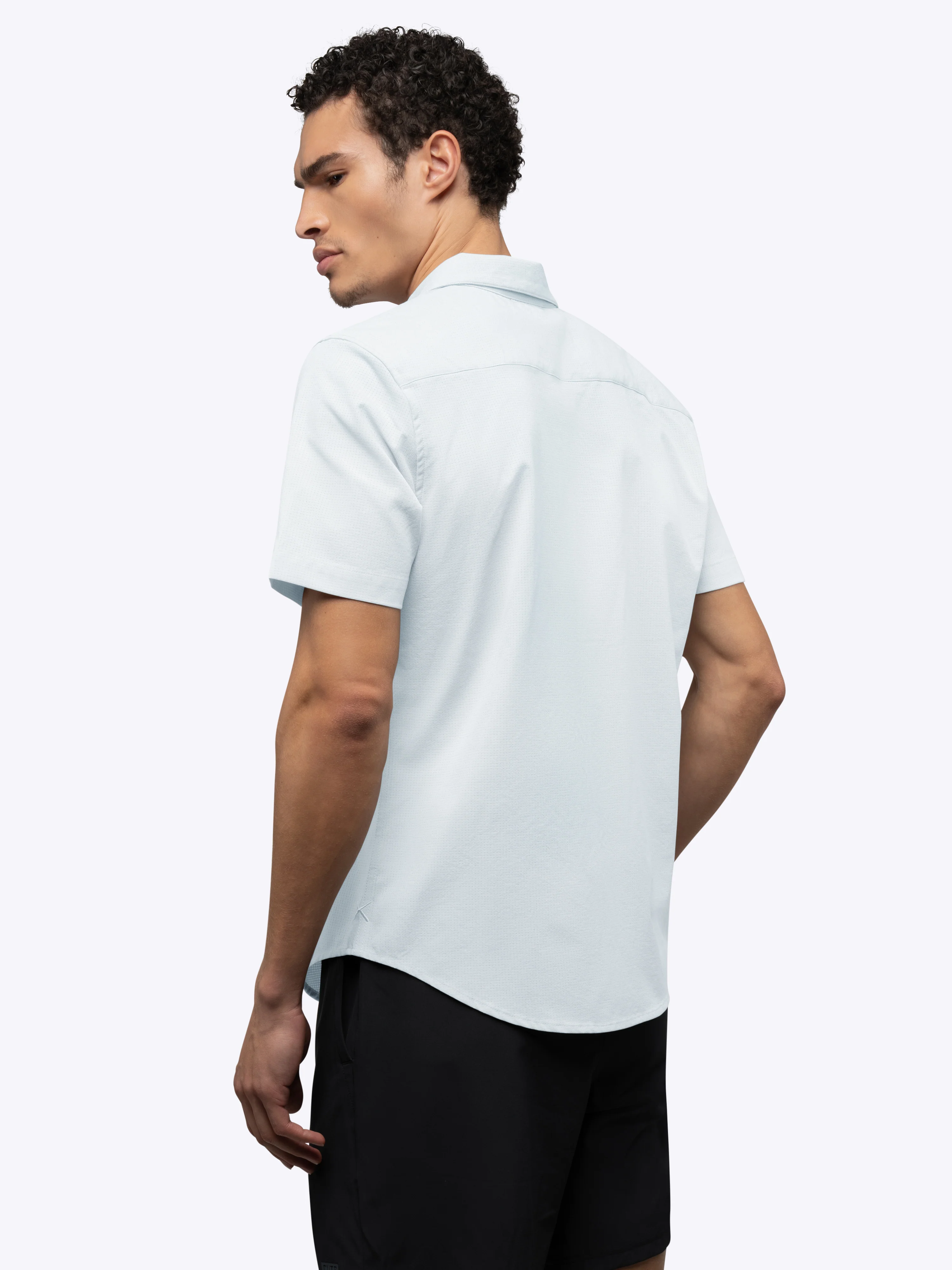 Crossover Button Up | White Signature Fit - Image 3