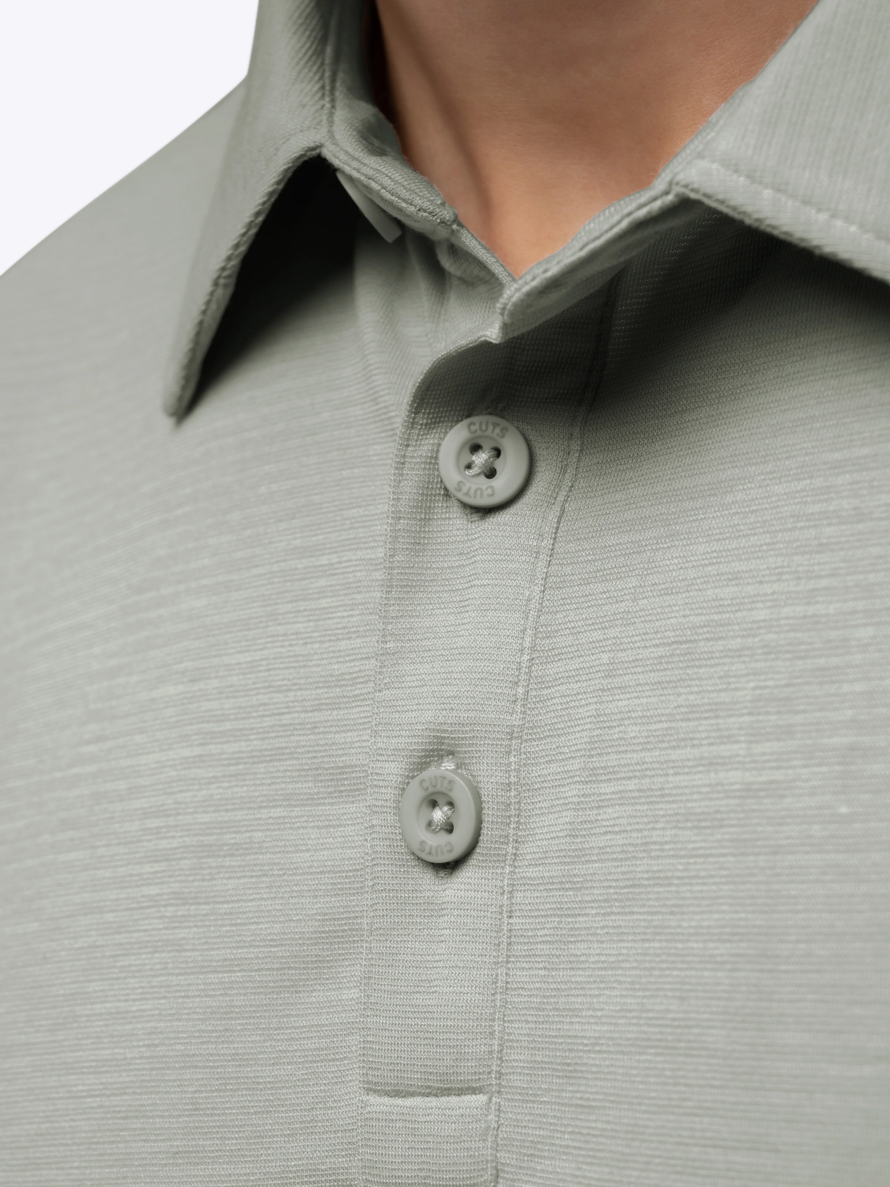 Crossover Polo | Morning Dove Signature Fit - Image 6