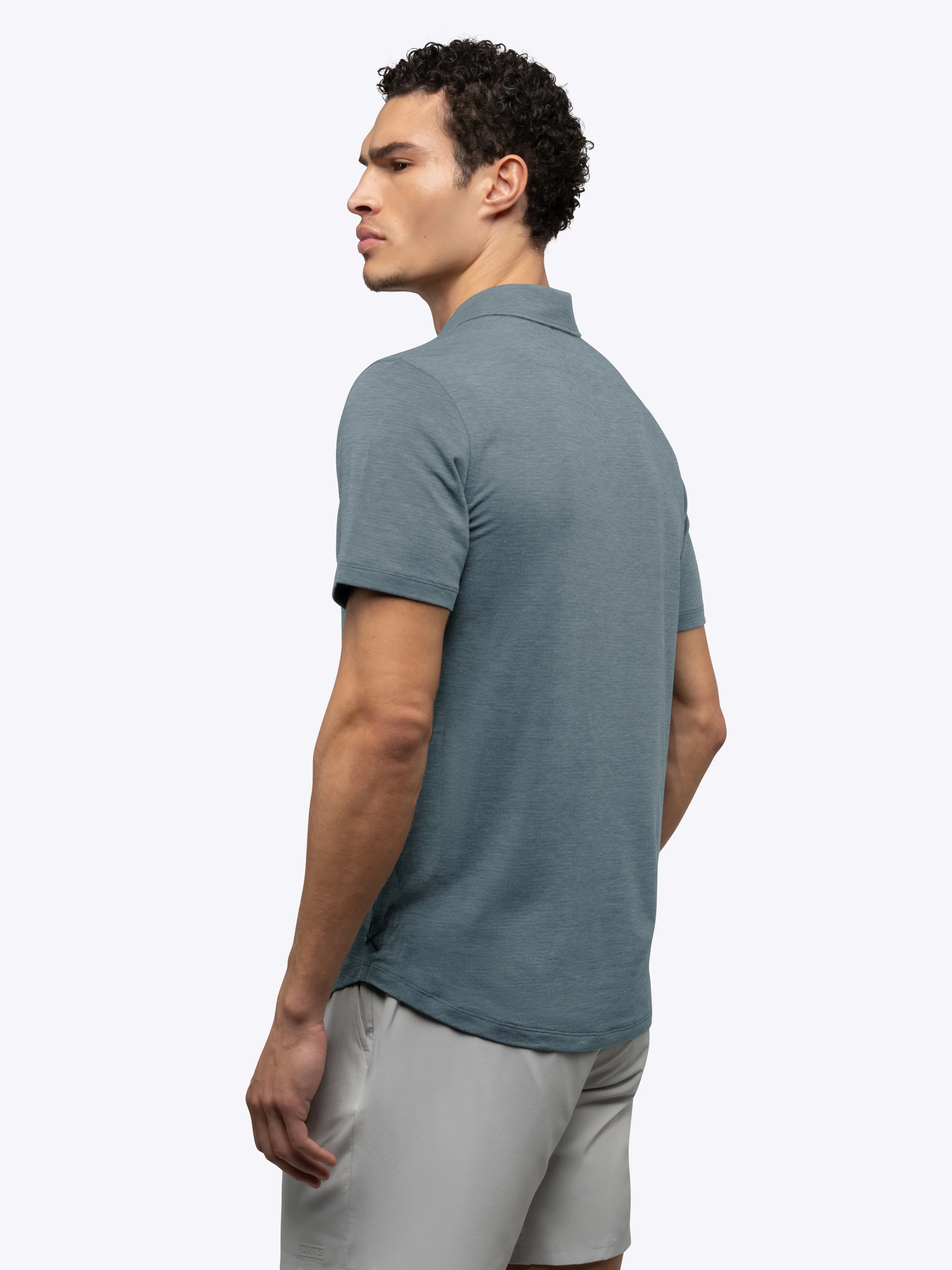 Crossover Polo | Ocean Storm Signature Fit - Image 3