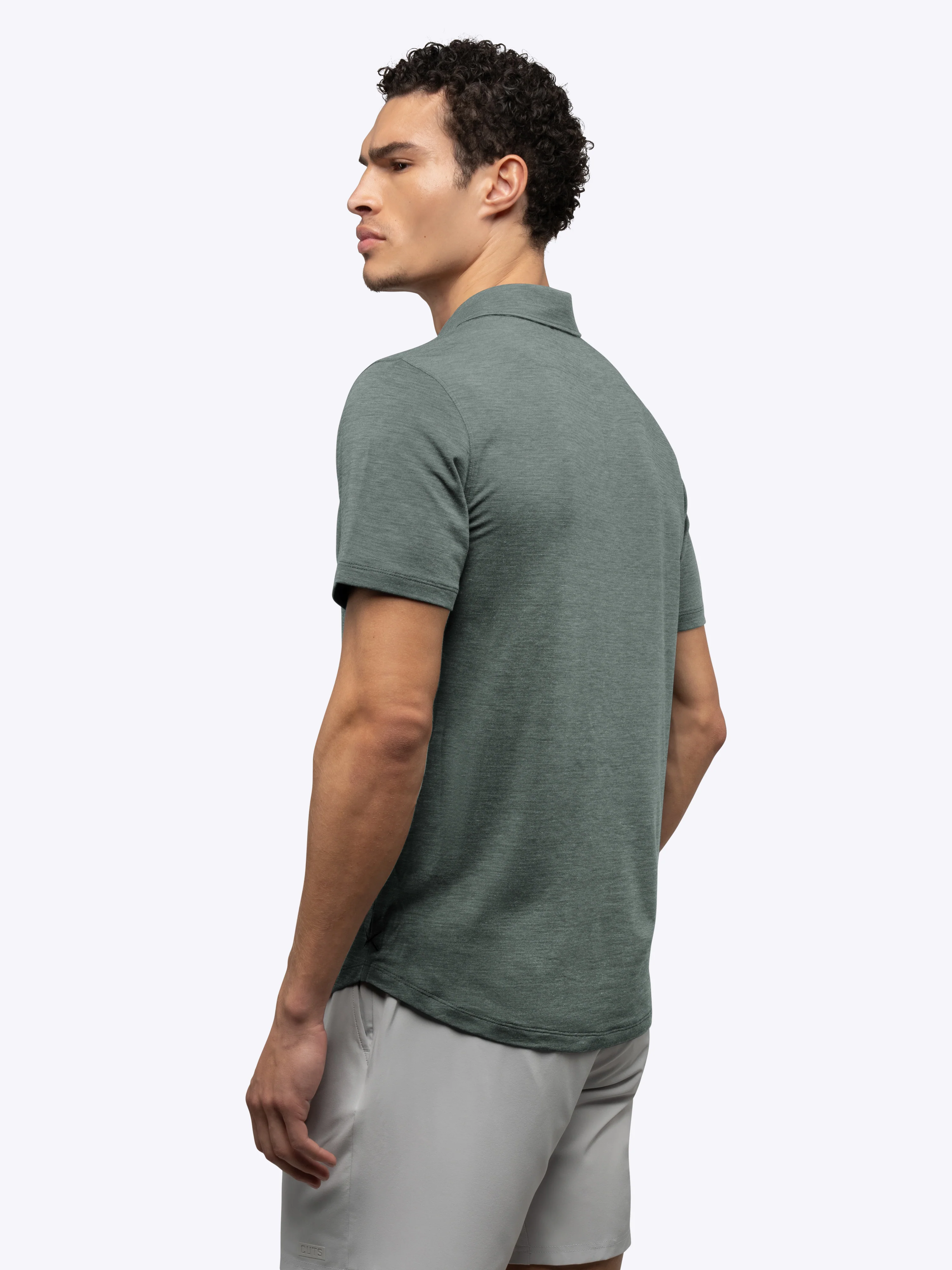 Crossover Polo | Sage Signature Fit - Image 3