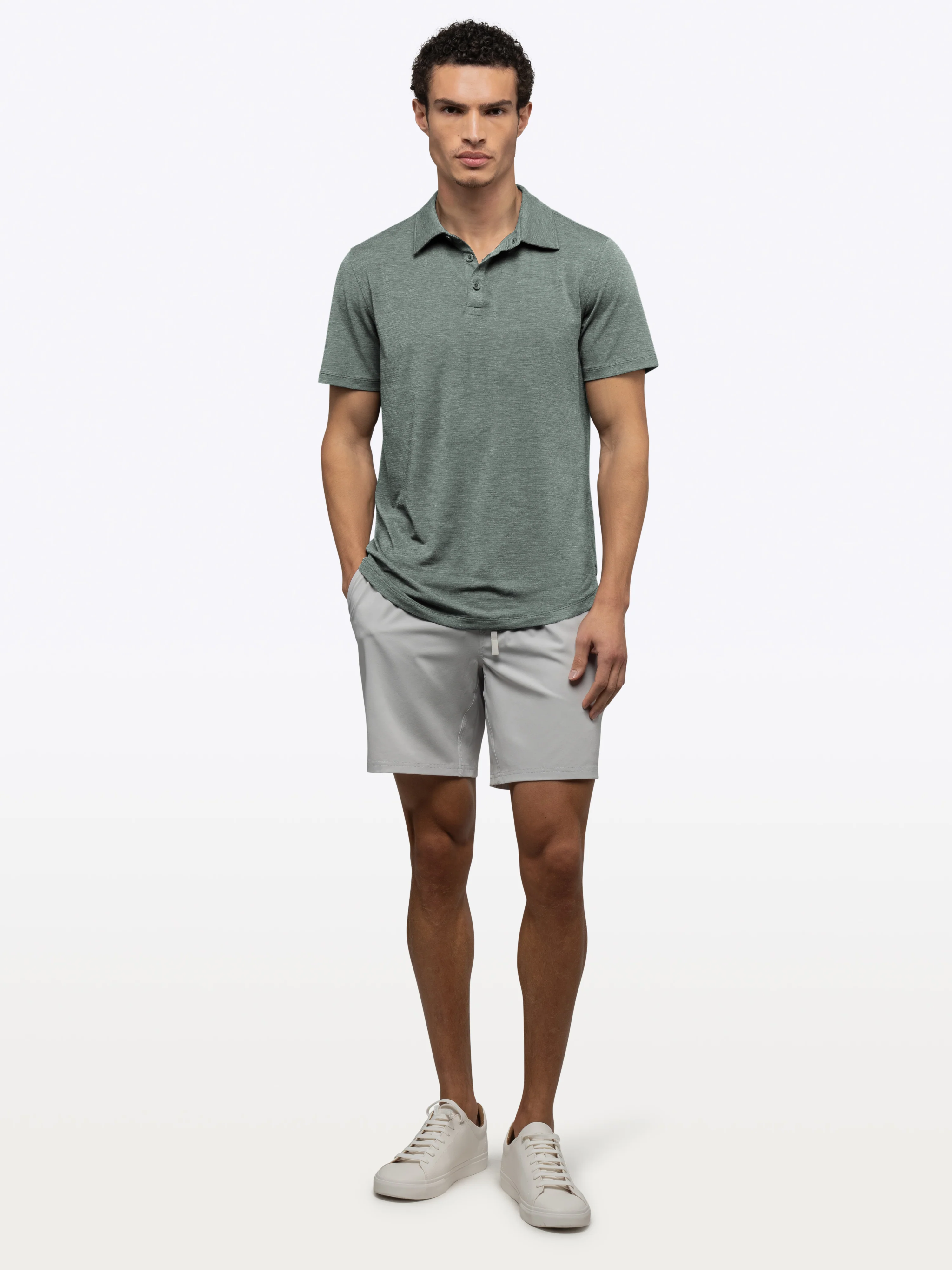 Crossover Polo | Sage Signature Fit - Image 5