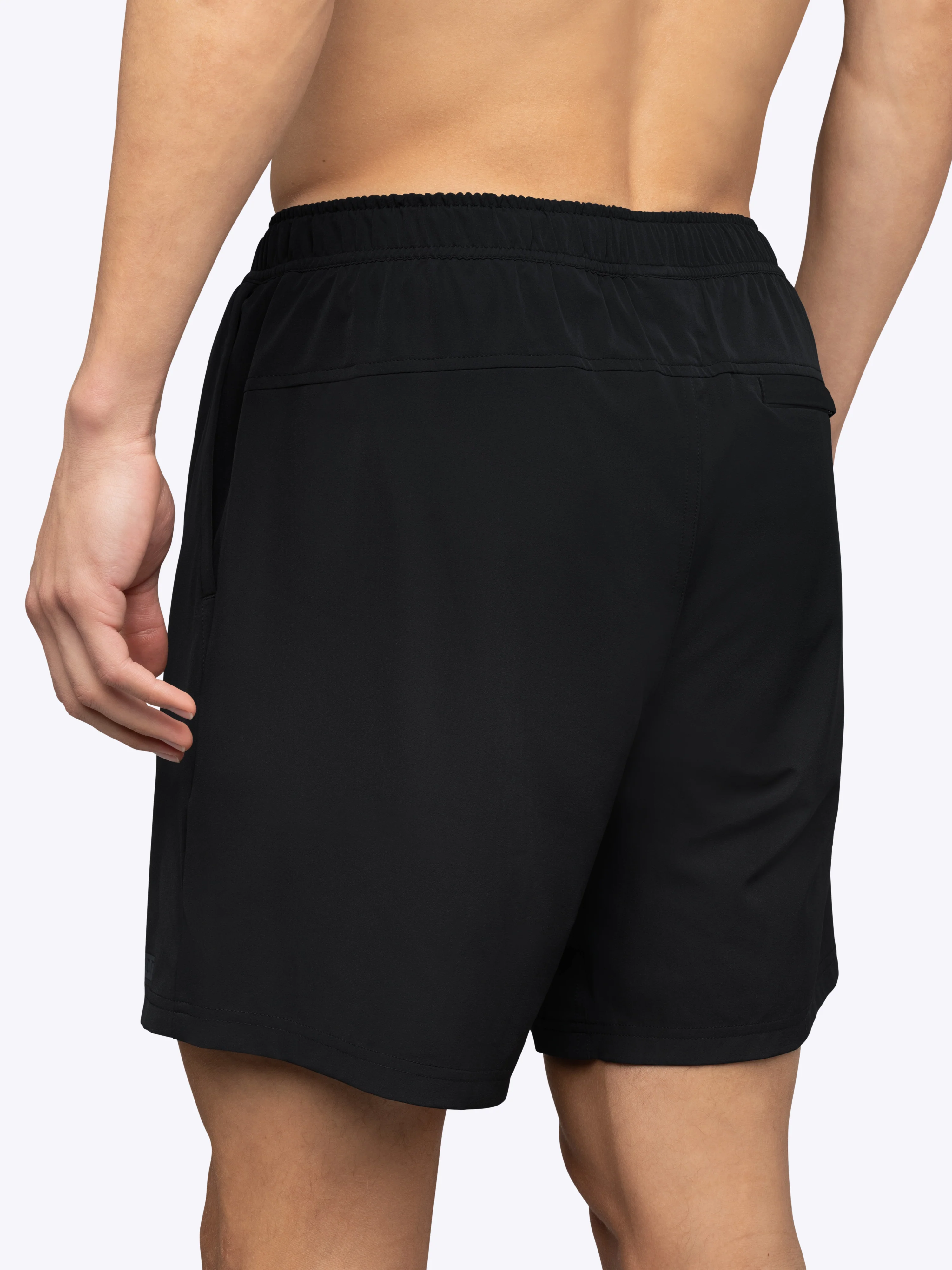 Crossover Short Unlined 7" | Black Classic-Fit - Image 3