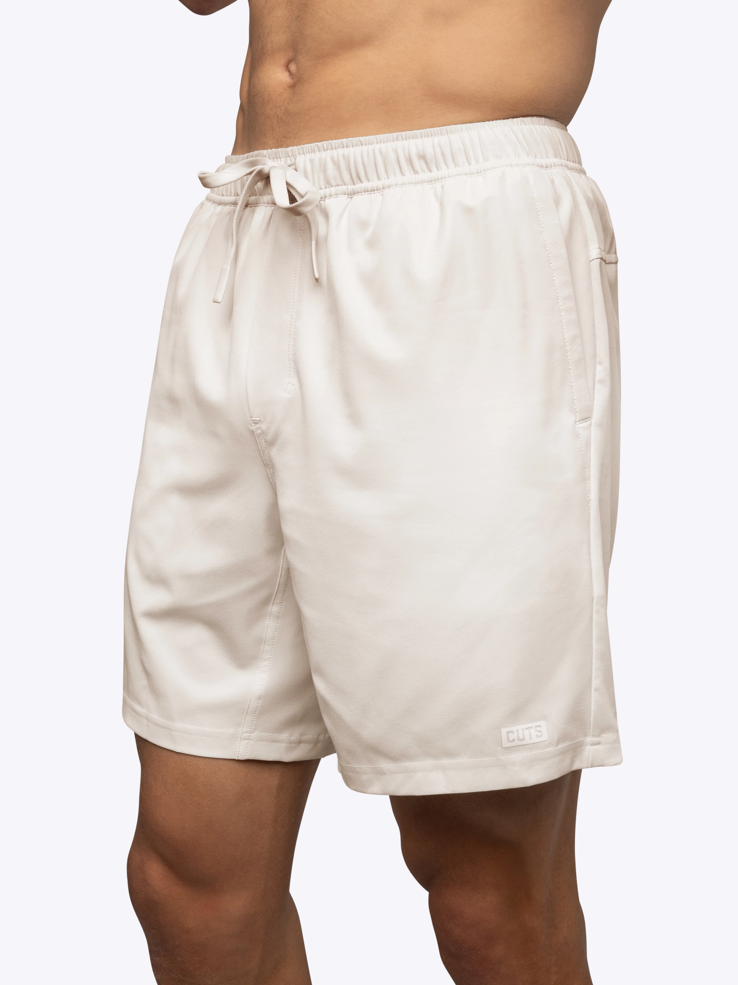 Crossover Short Unlined 7" | Bone Classic-Fit - Image 3