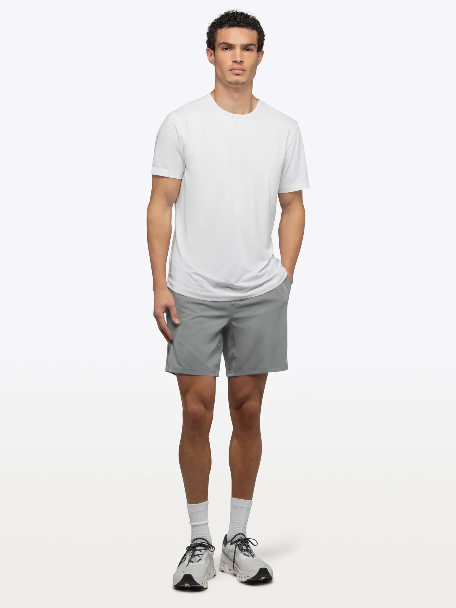 Crossover Short Unlined 7" | Charcoal Classic-Fit - Image 3