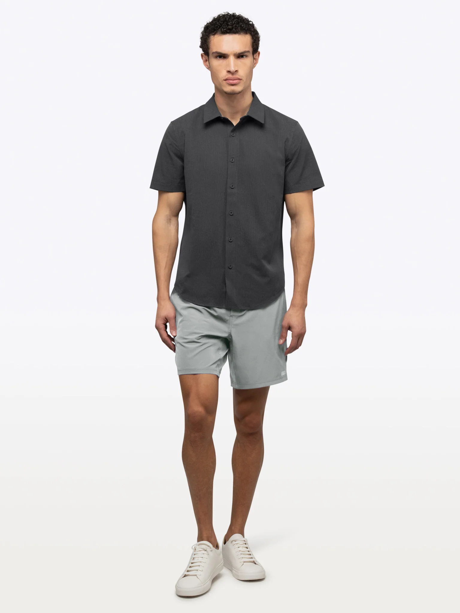 Crossover Short Unlined 7" | Charcoal Classic-Fit - Image 7