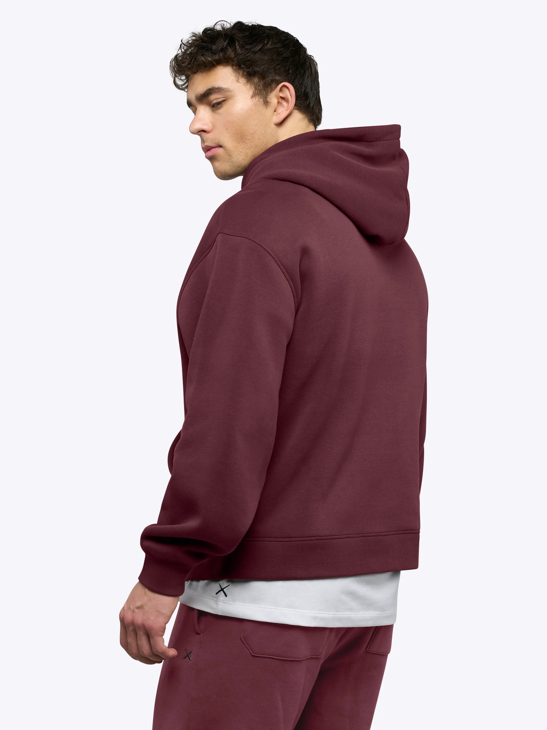Divine Fleece Hoodie | Currant Classic-fit - Image 4