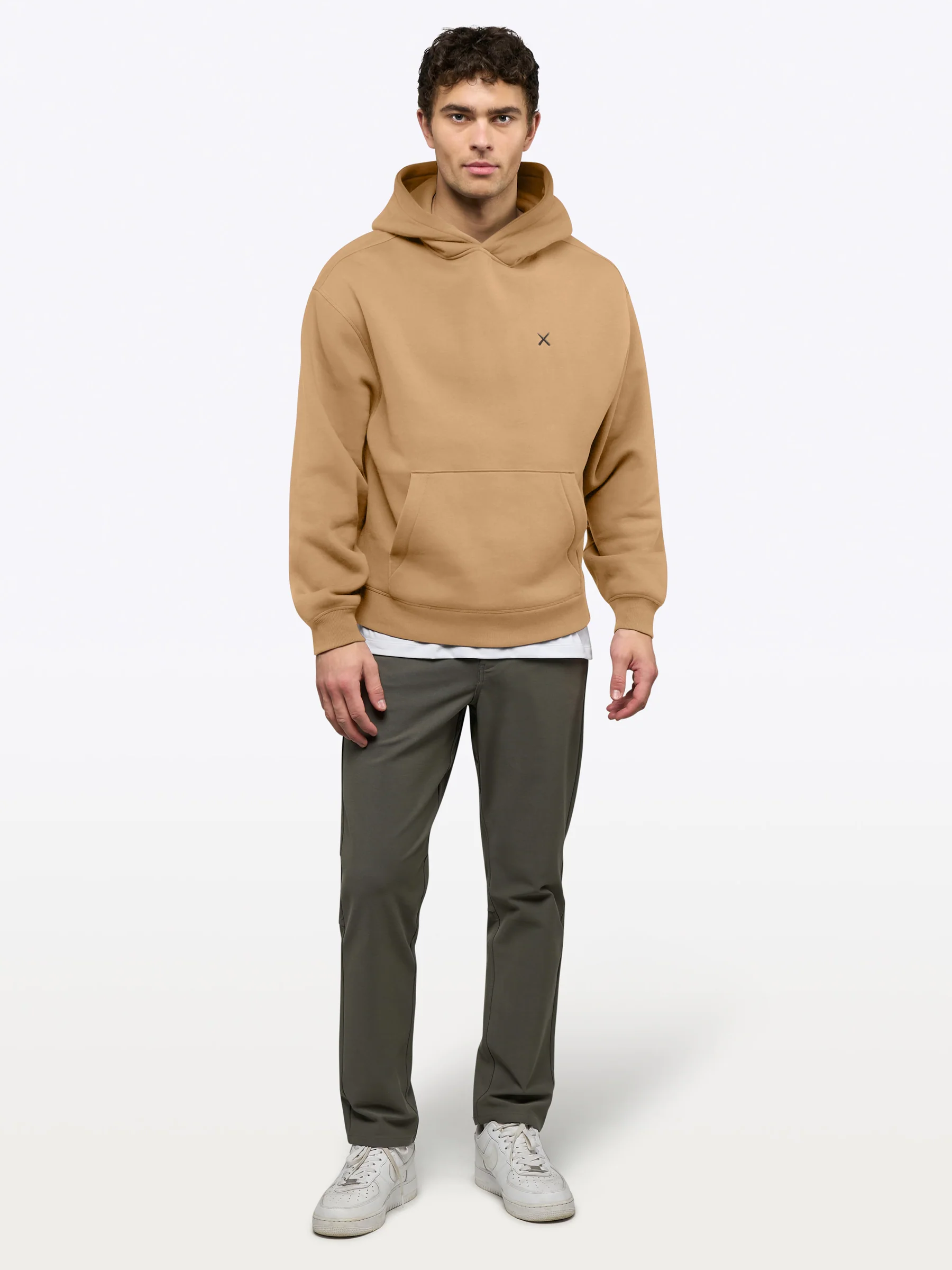Divine Fleece Hoodie | Latte Classic-fit - Image 4