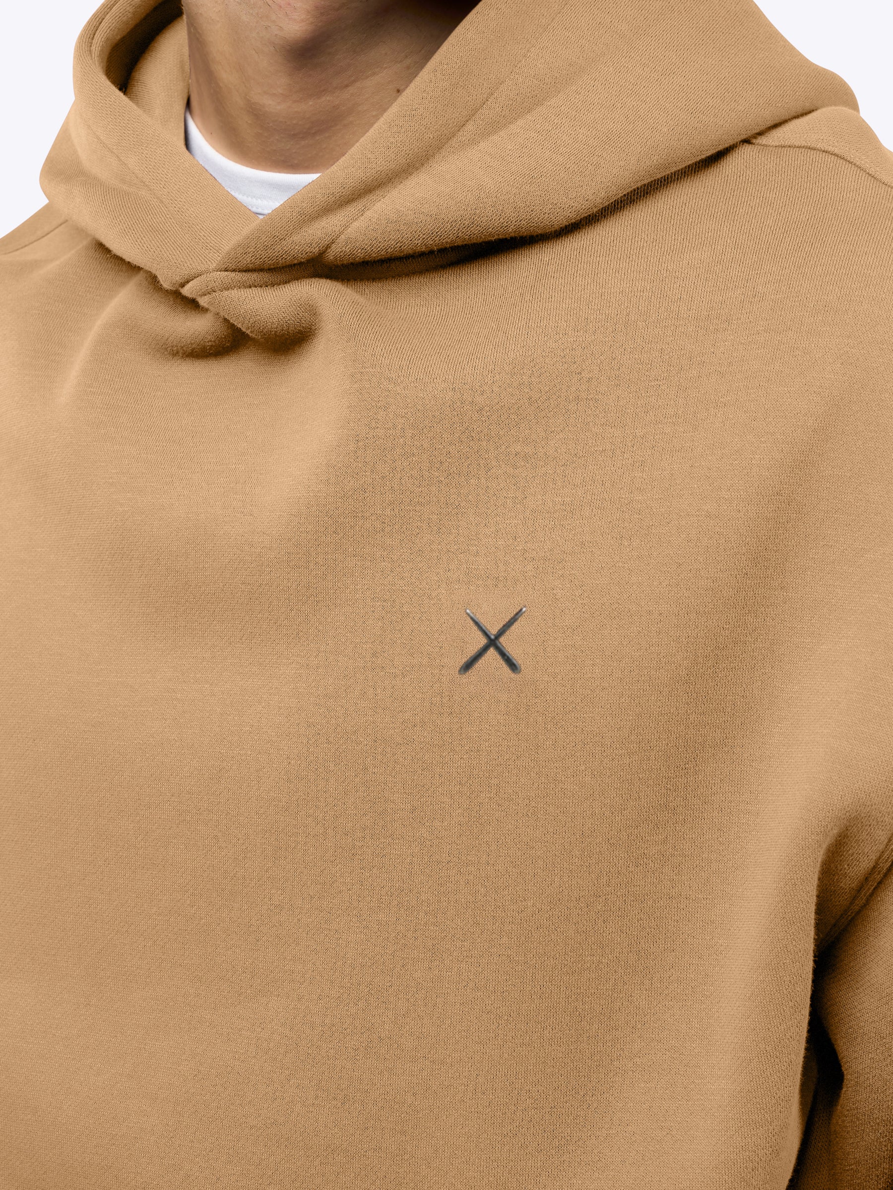 Divine Fleece Hoodie | Latte Classic-fit - Image 5