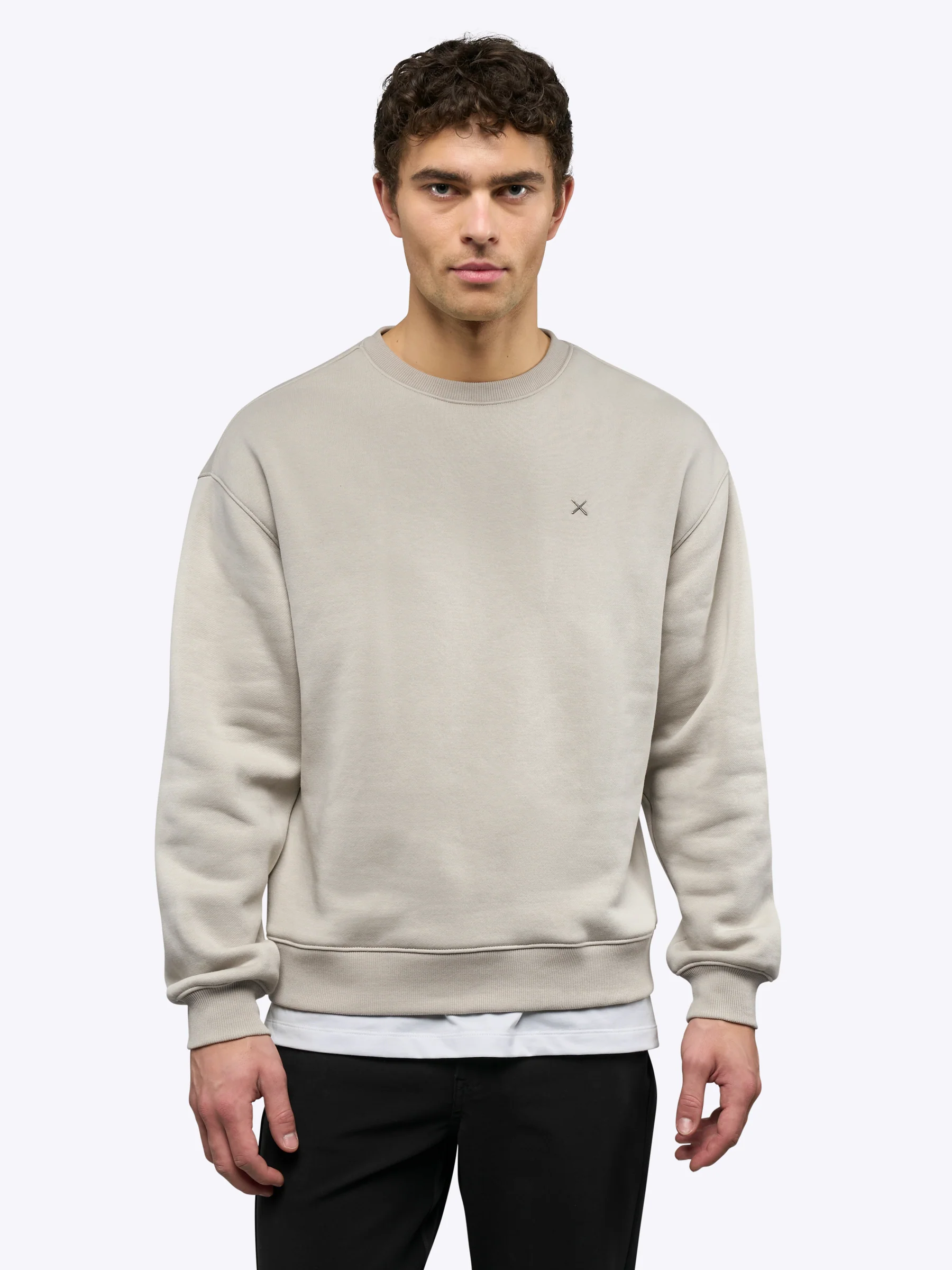 Divine Fleece Pullover | Parchment Classic-fit - Image 2