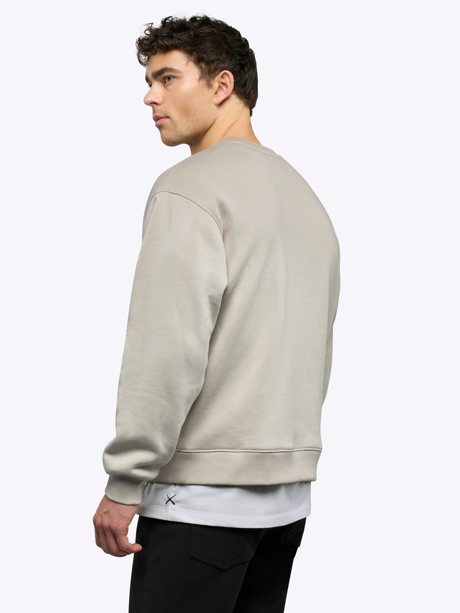 Divine Fleece Pullover | Parchment Classic-fit - Image 3